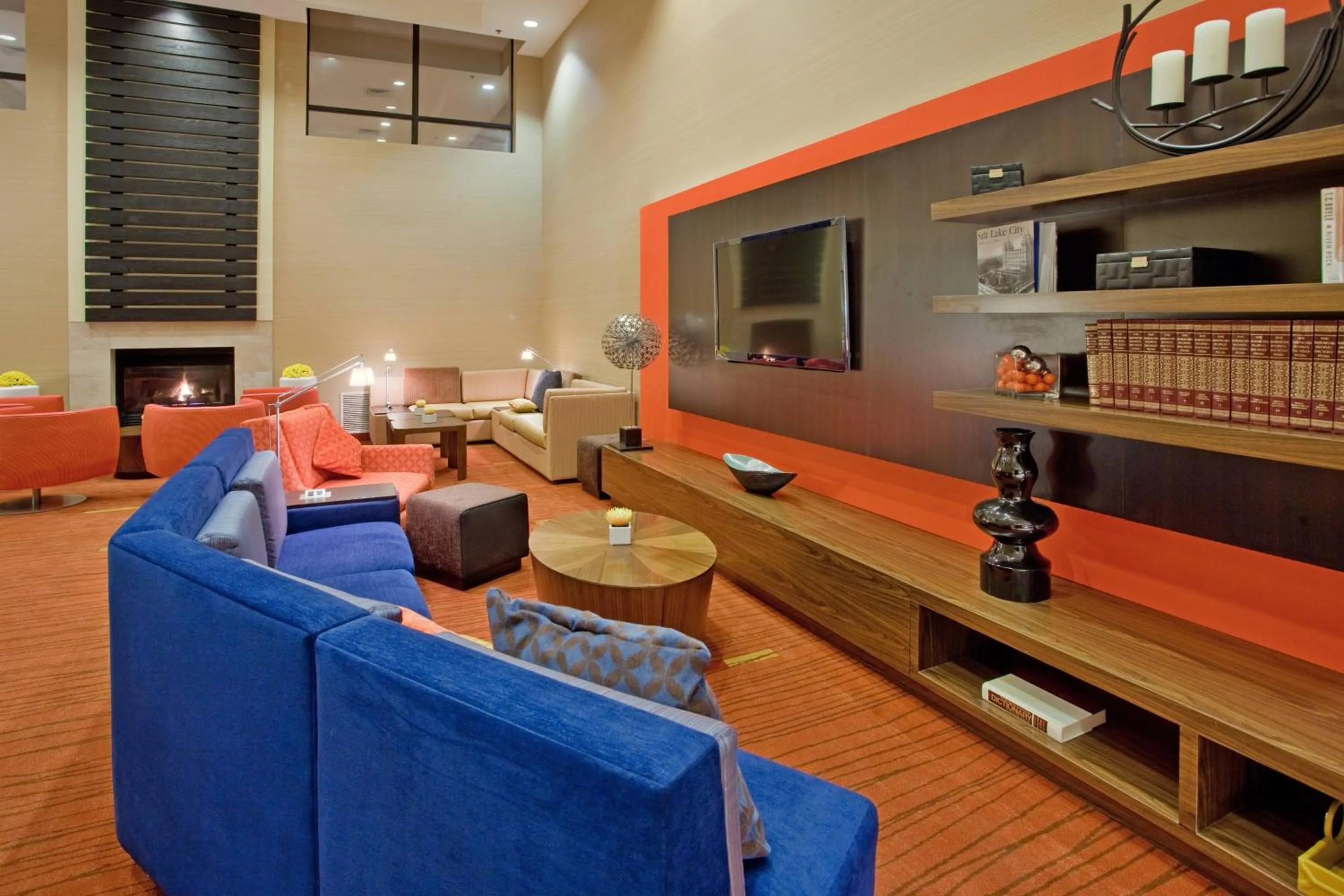 Lobby or reception in Courtyard Salt Lake City Airport