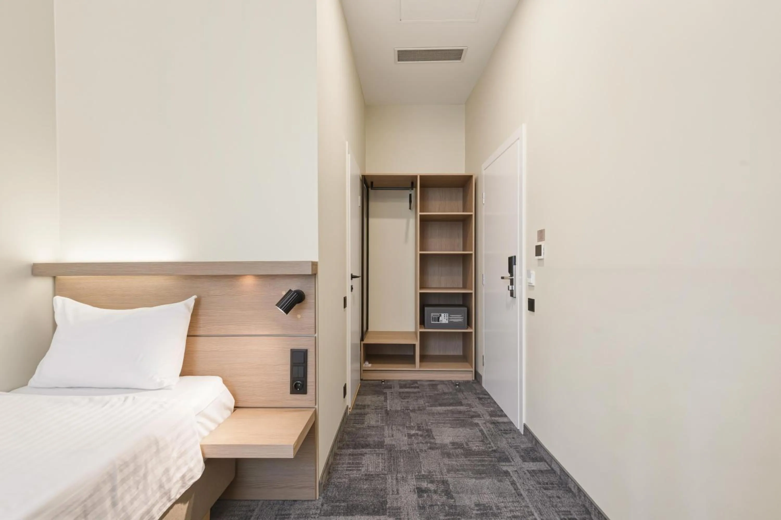 View (from property/room), Bed in City Hotels Algirdas