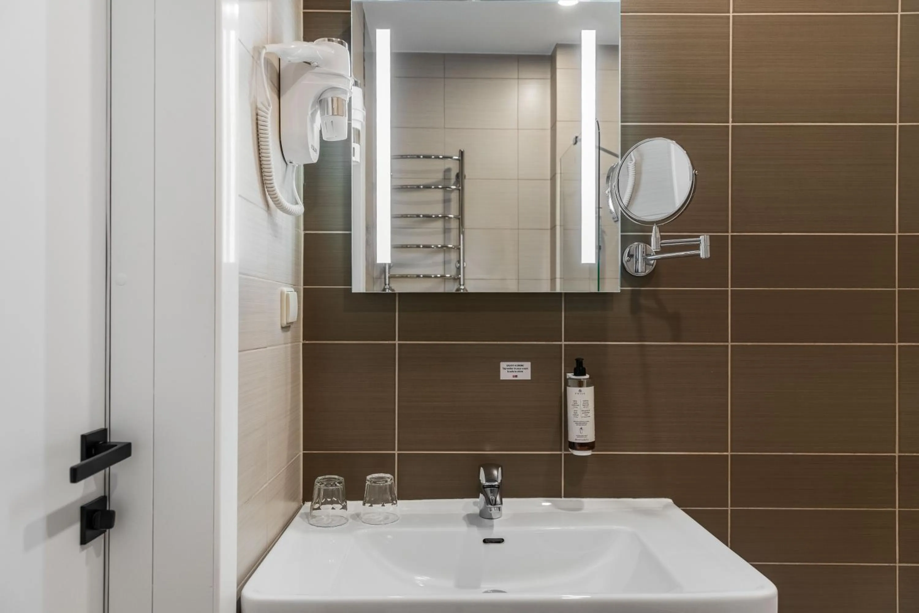 Bathroom in City Hotels Algirdas