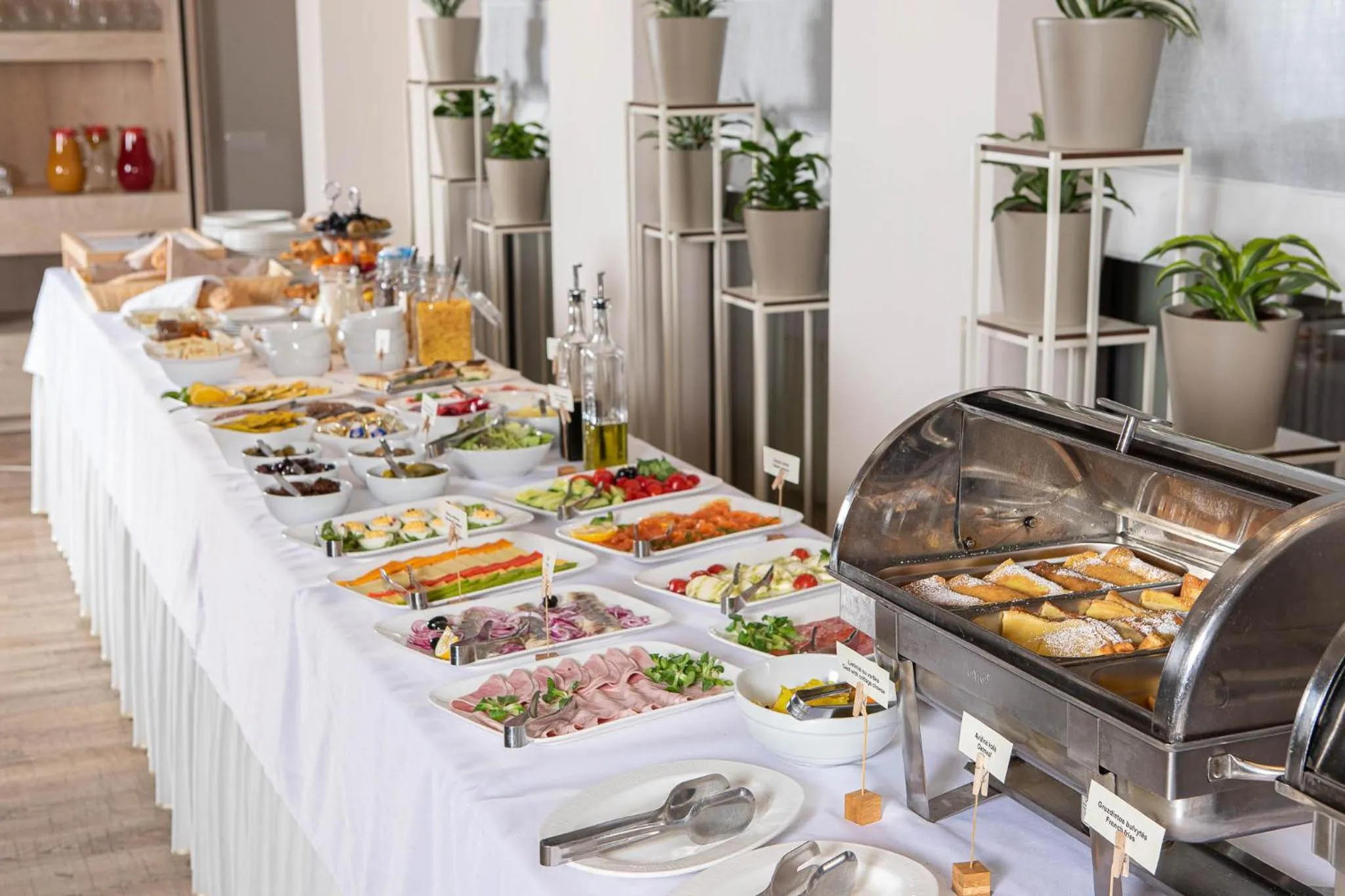 Food and drinks in City Hotels Algirdas