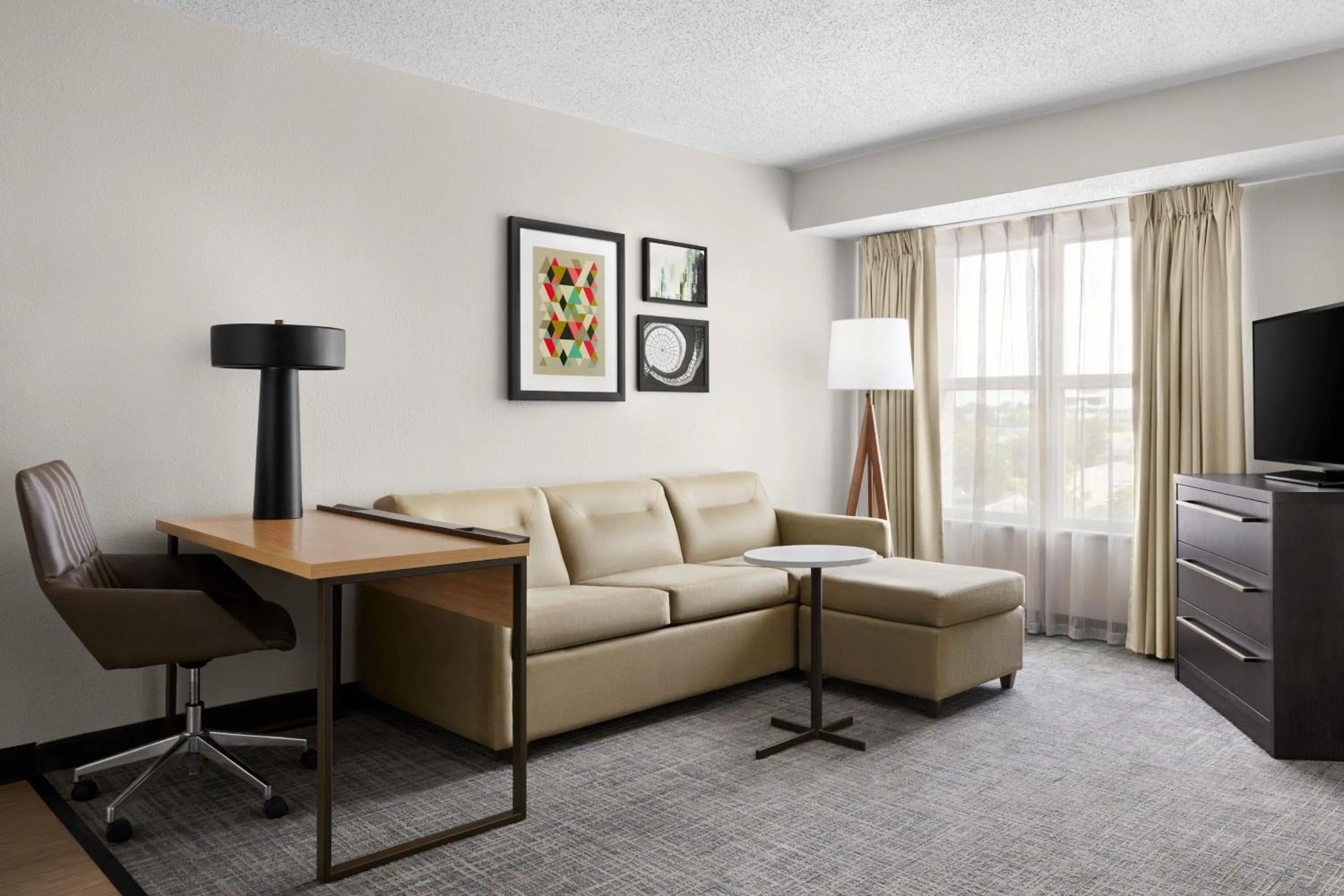 Living room in Residence Inn Indianapolis Northwest
