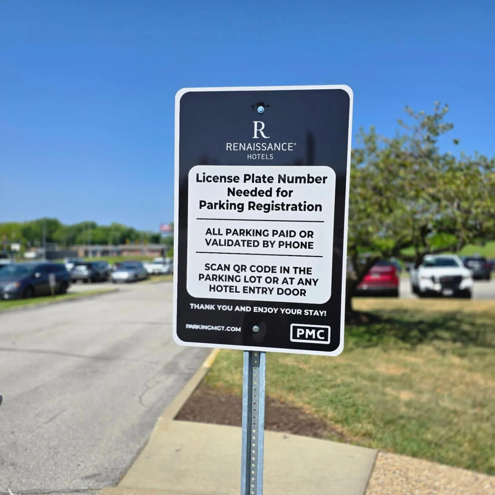 Parking in Renaissance St. Louis Airport Hotel