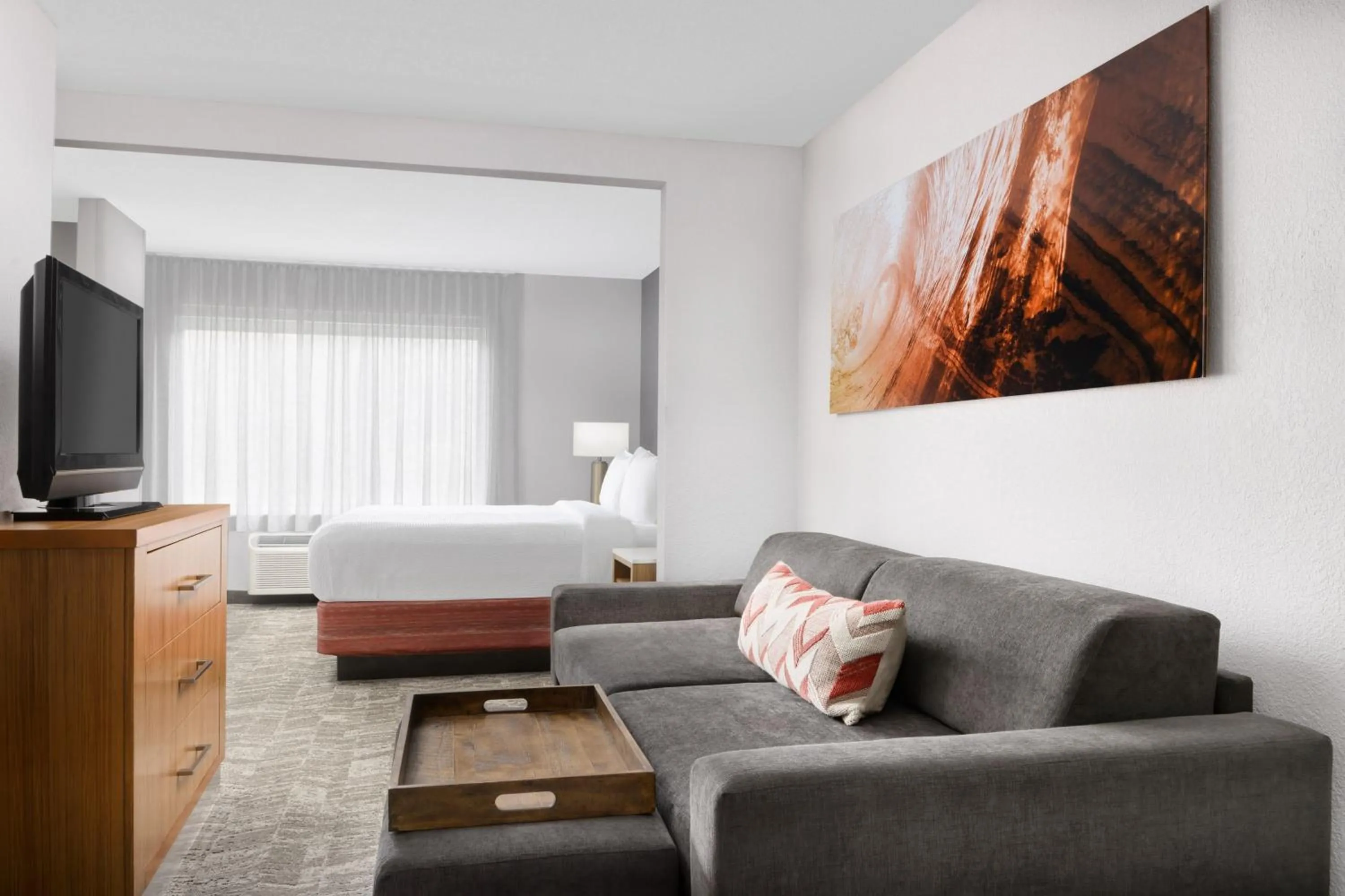 Photo of the whole room in SpringHill Suites Providence West Warwick