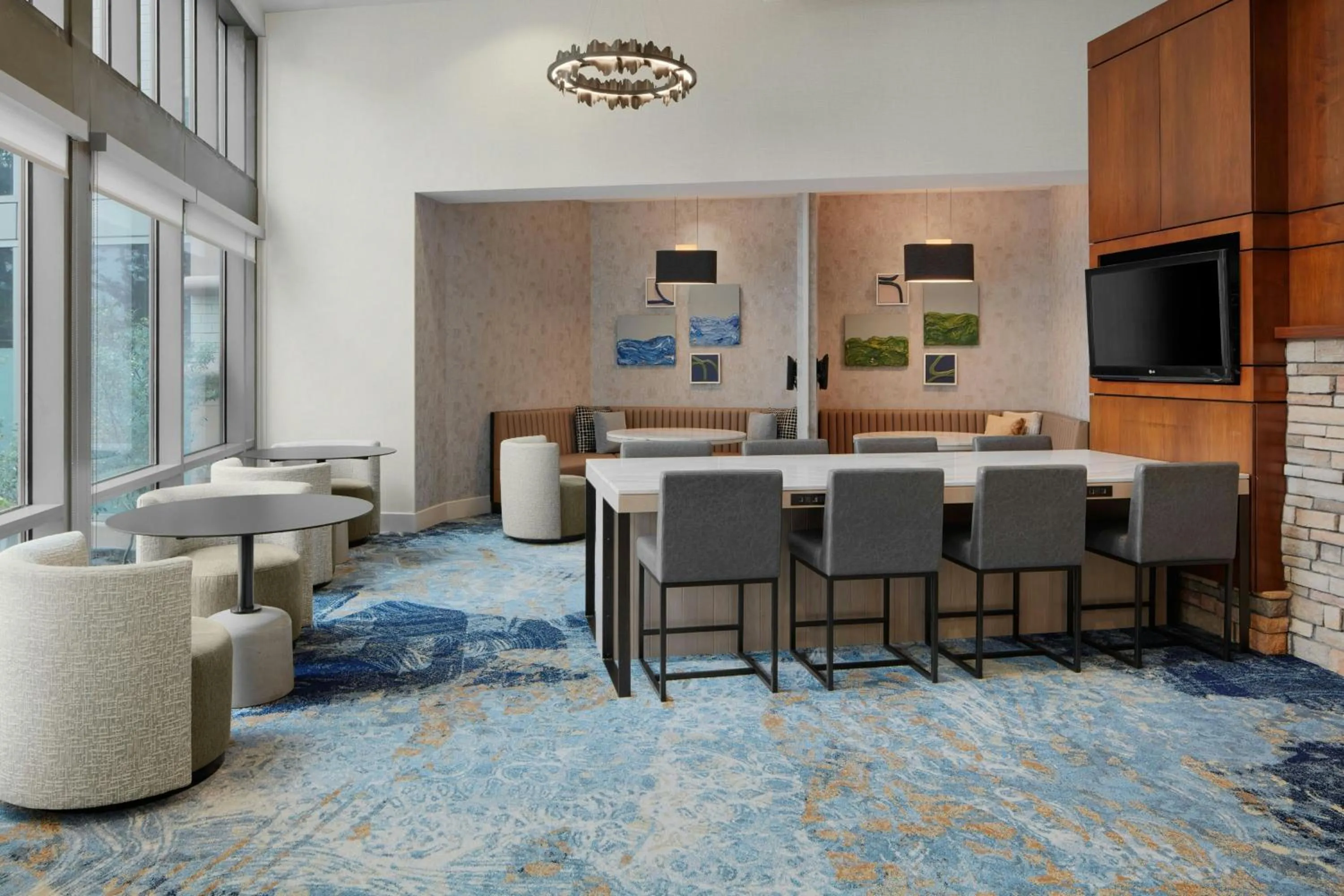 Lobby or reception in Residence Inn Arlington Courthouse