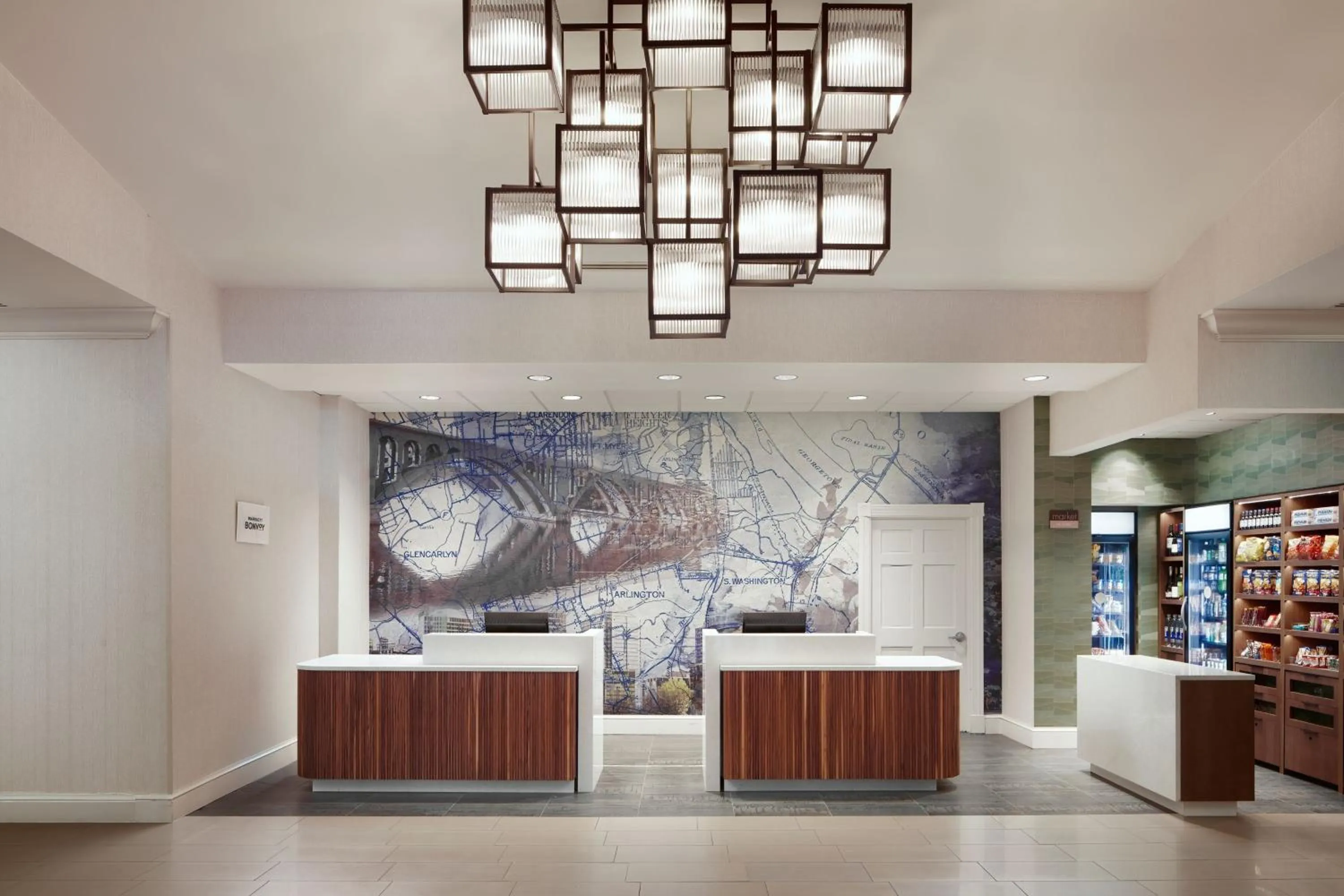 Lobby or reception in Residence Inn Arlington Rosslyn