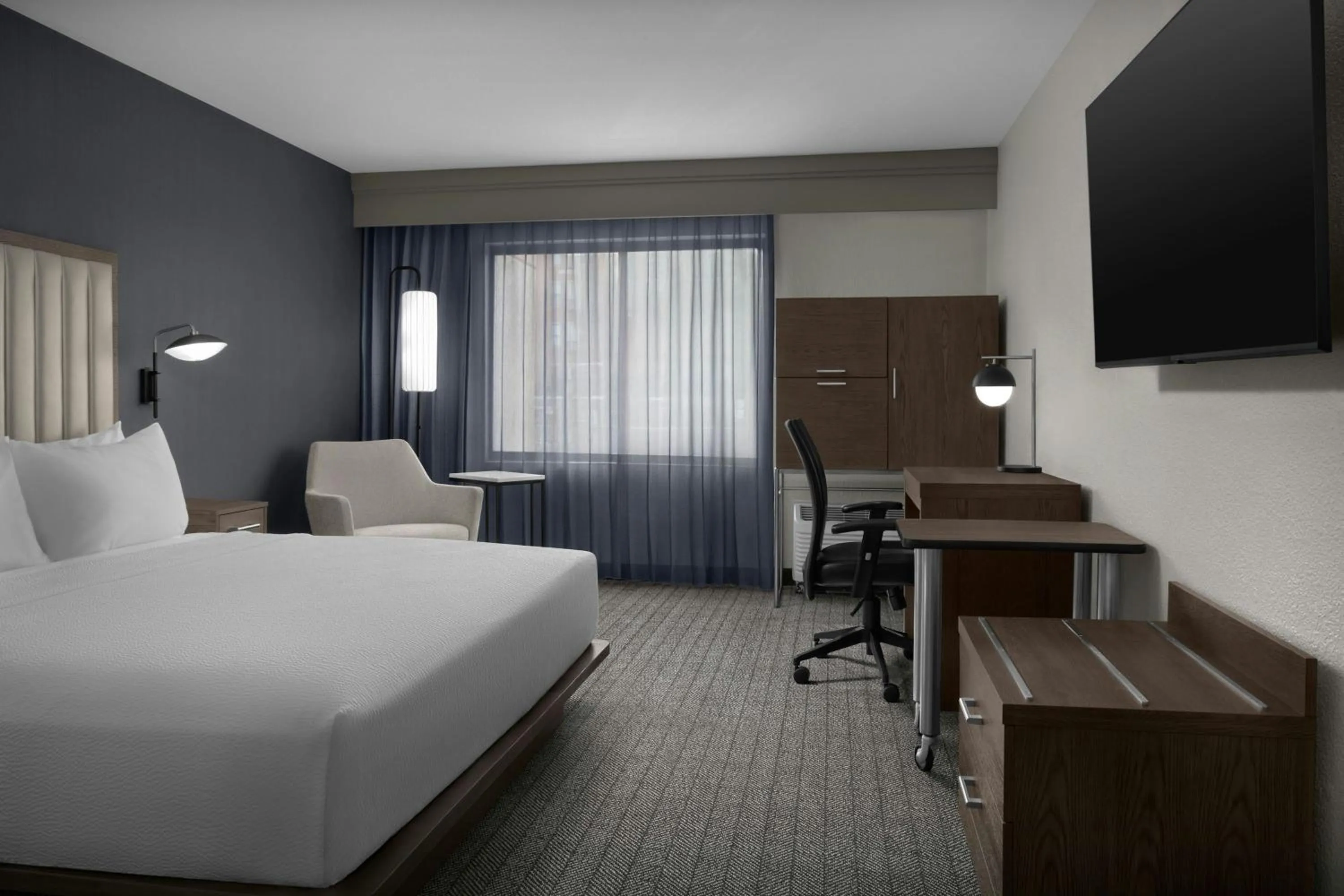 Photo of the whole room, Bed in Courtyard by Marriott Waco