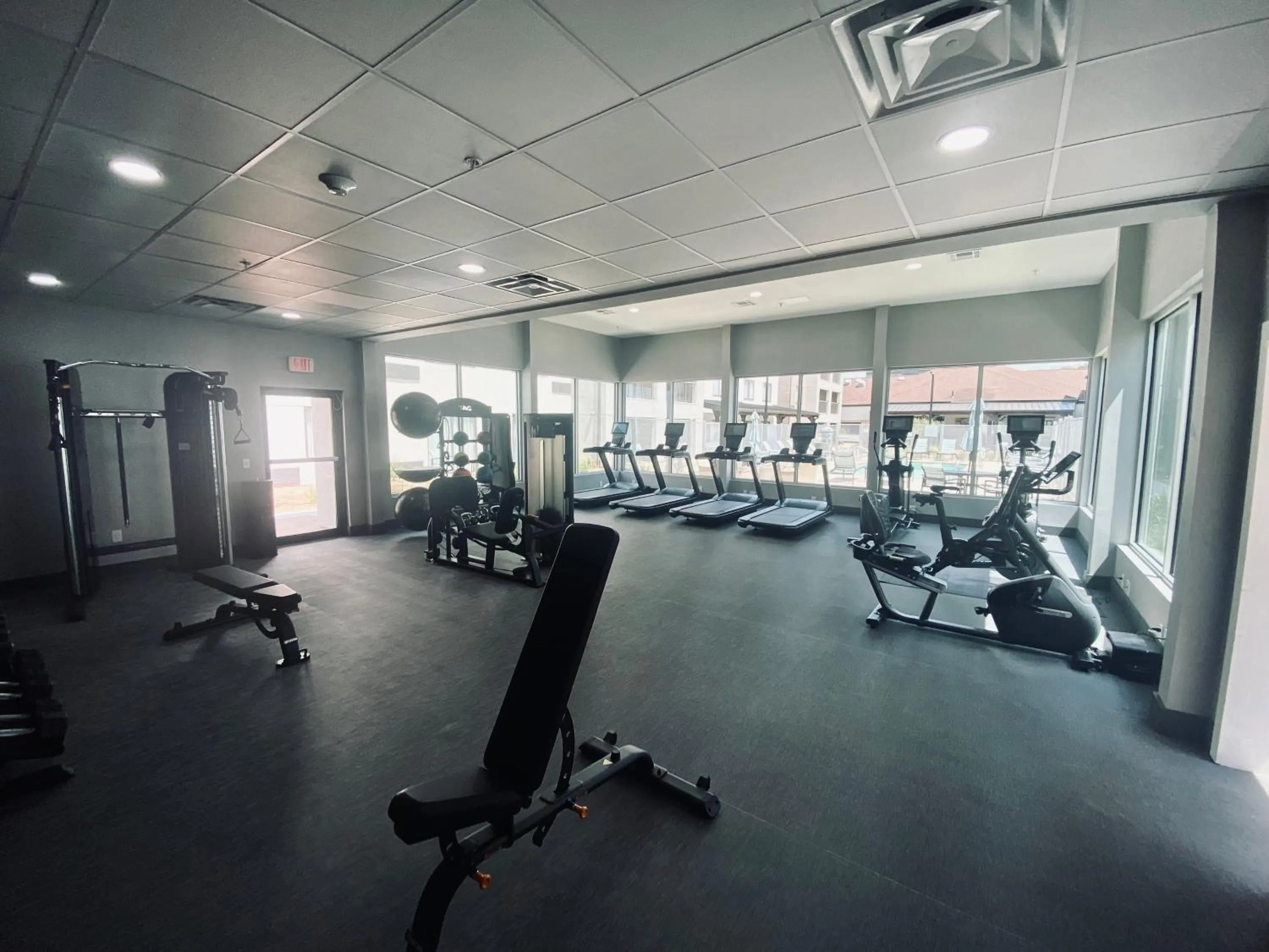 Fitness centre/facilities in Courtyard by Marriott Waco