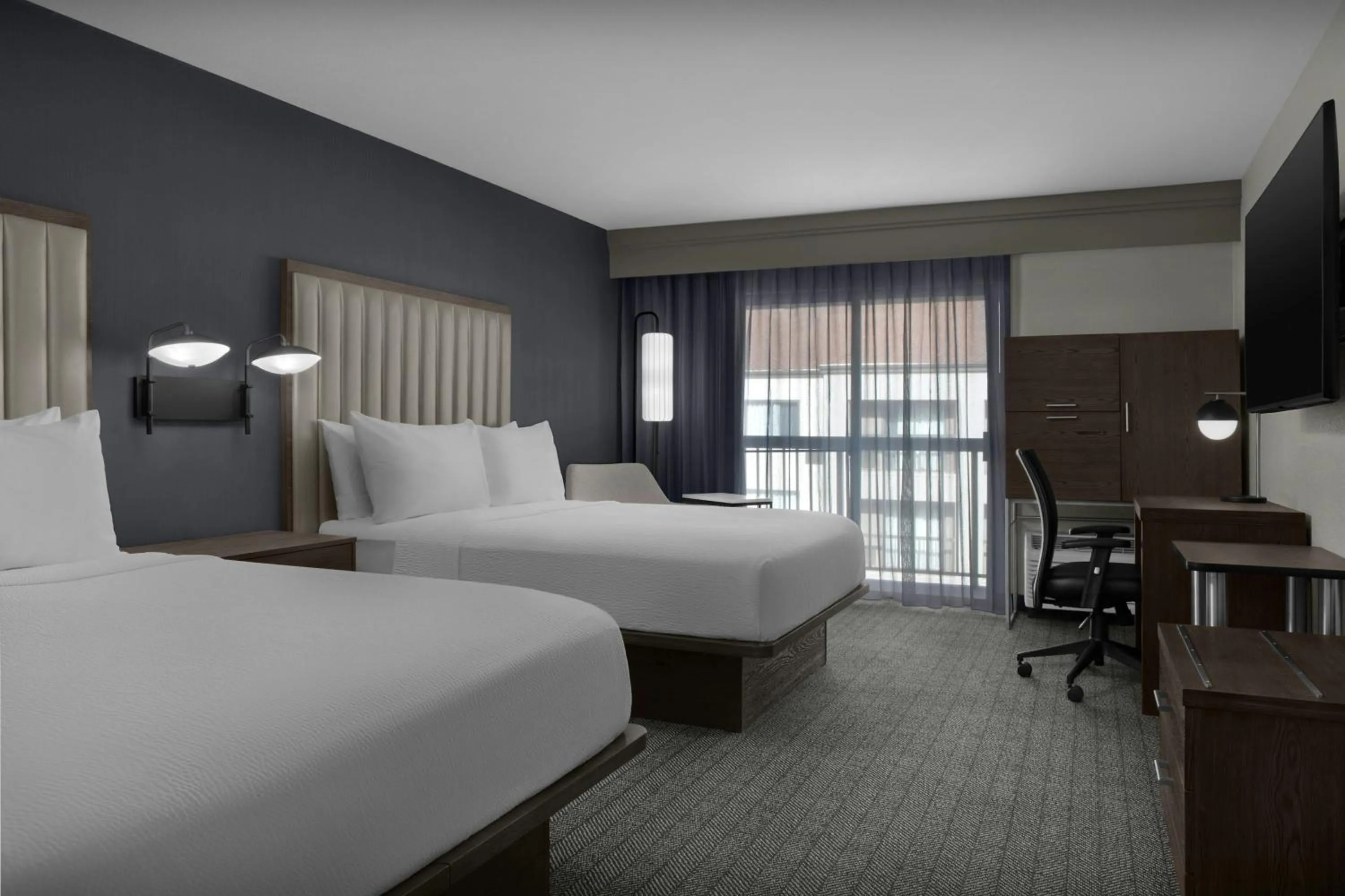 Photo of the whole room, Bed in Courtyard by Marriott Waco