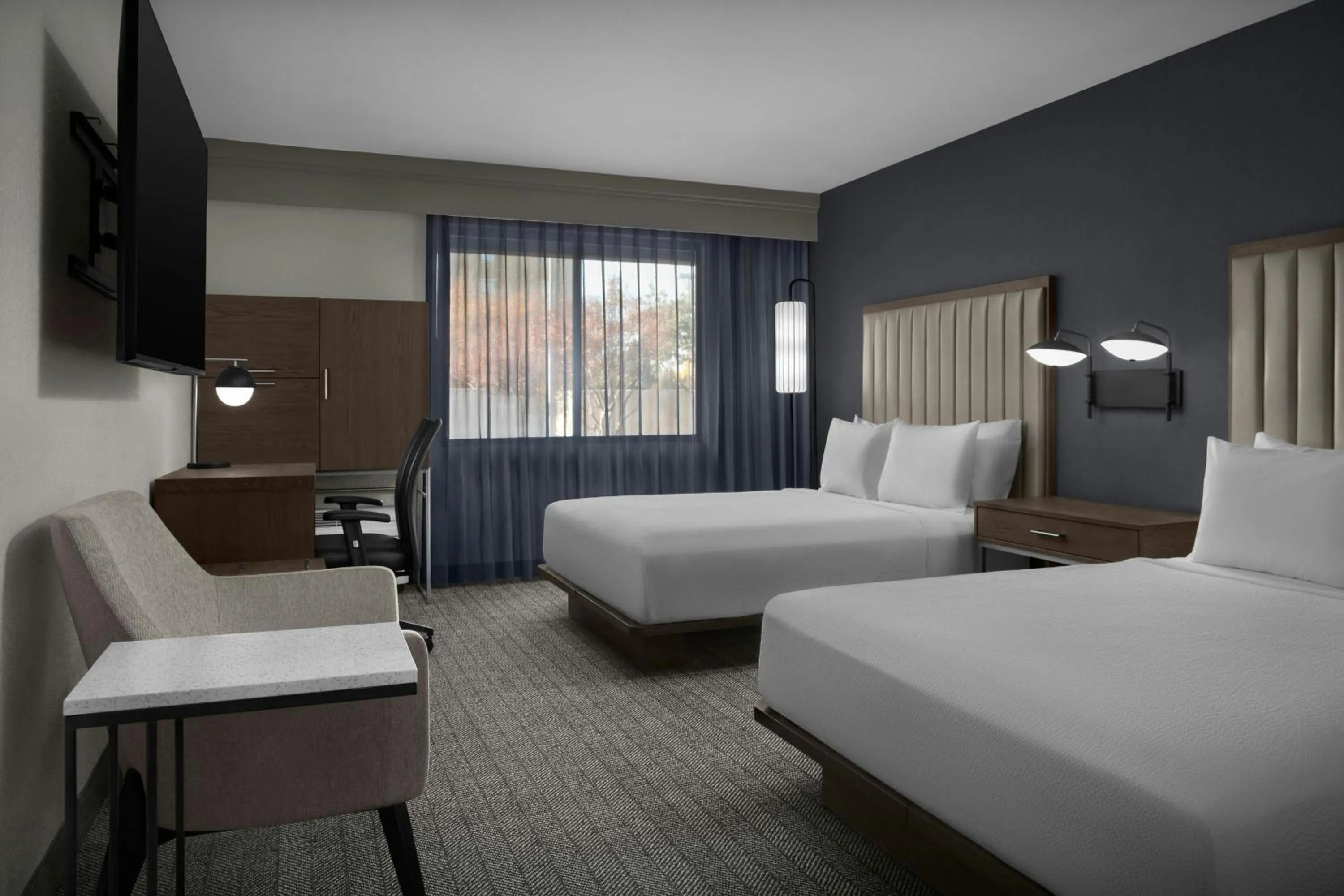 Photo of the whole room, Bed in Courtyard by Marriott Waco
