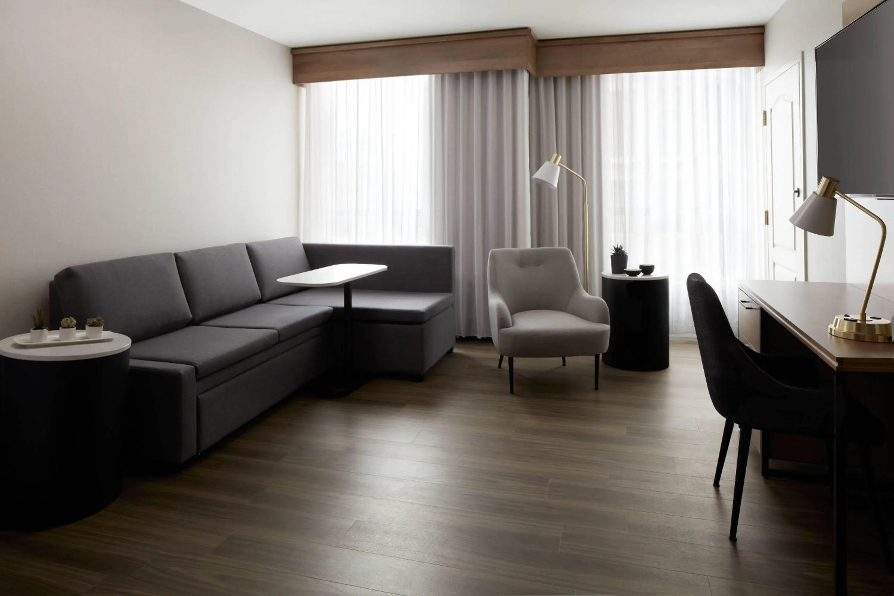 Living room in Marriott Quebec City Downtown