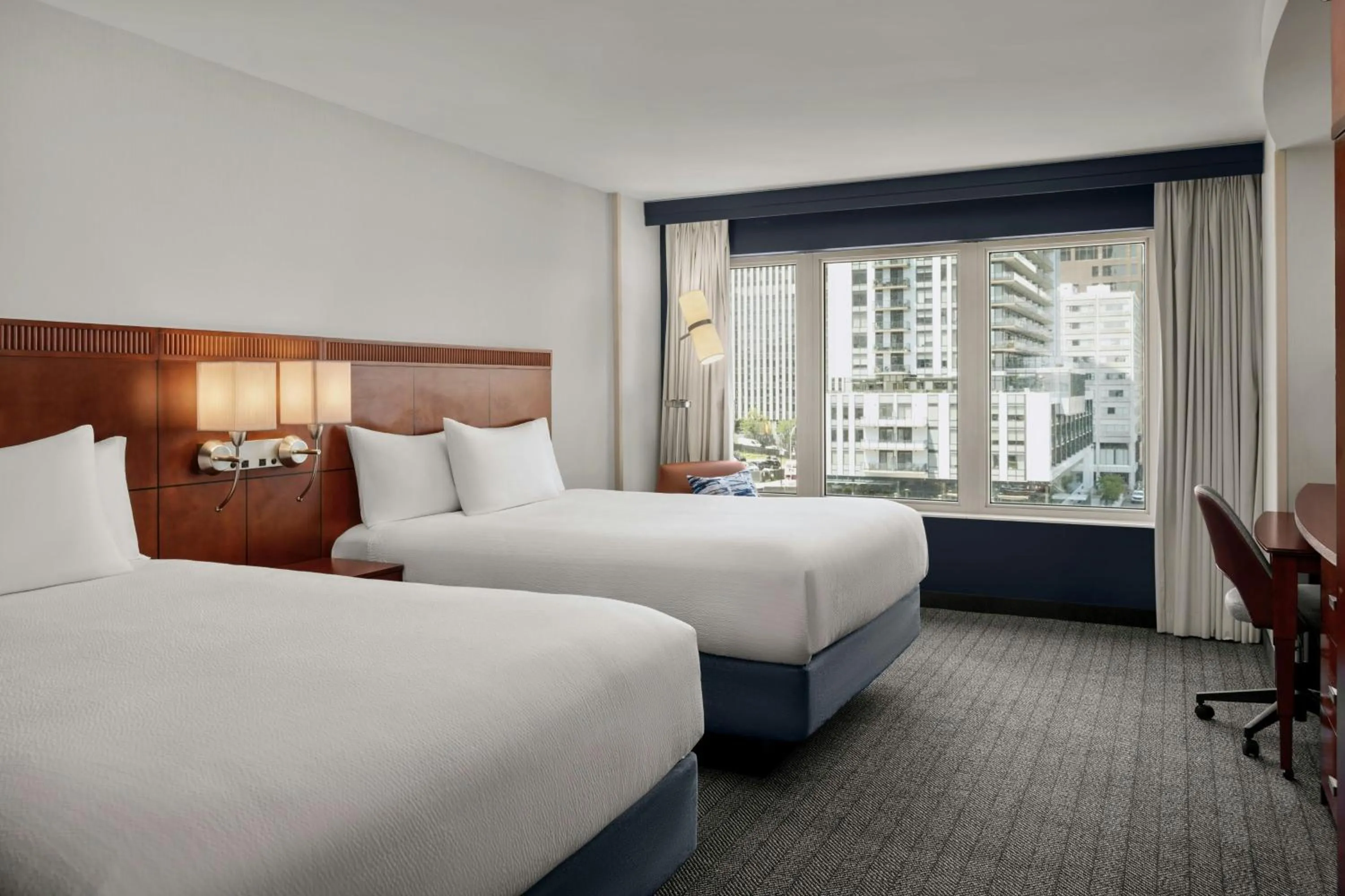 Photo of the whole room, Bed in Courtyard by Marriott Halifax Downtown