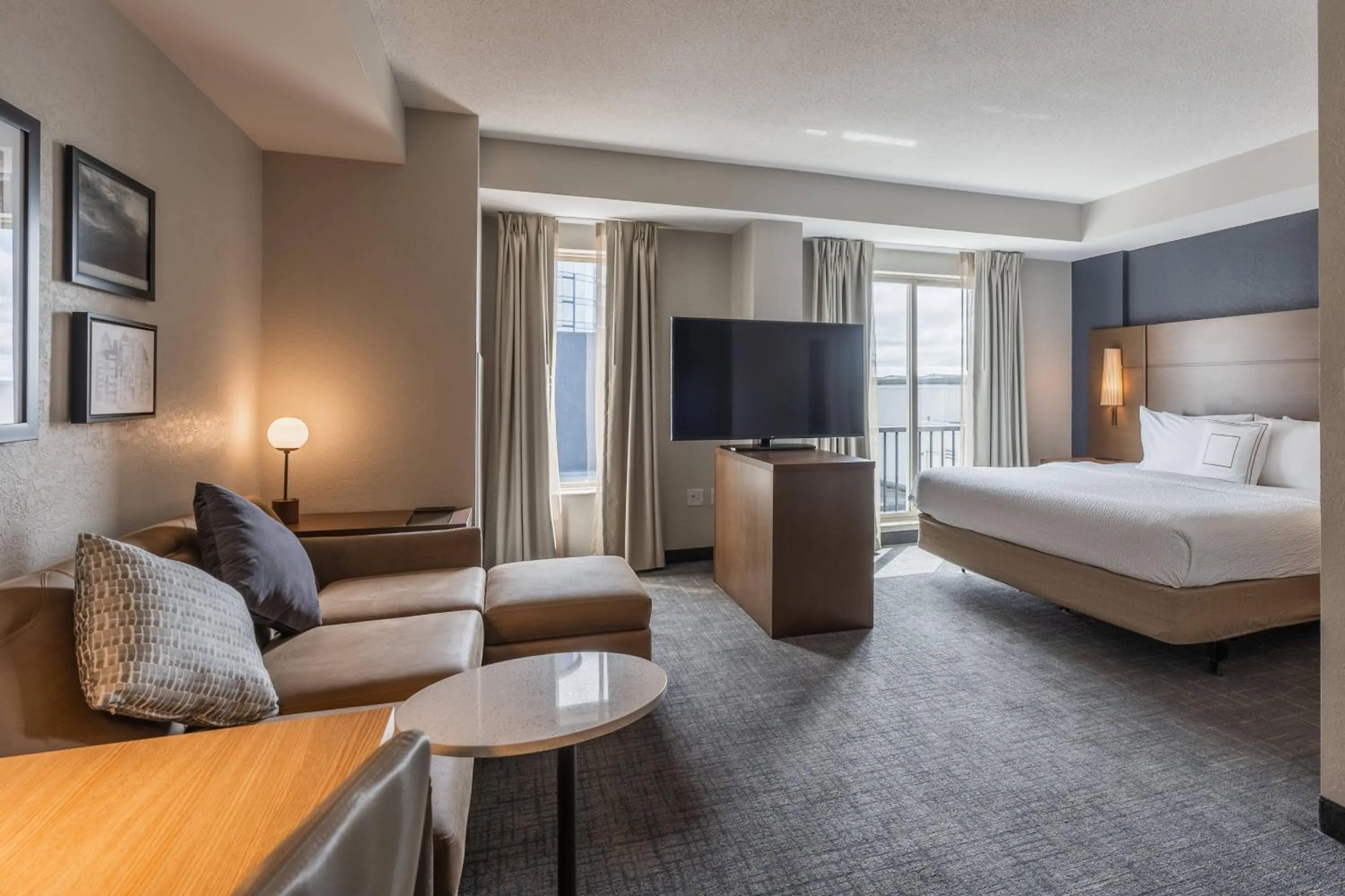Bedroom, Bed in Residence Inn by Marriott Halifax Downtown
