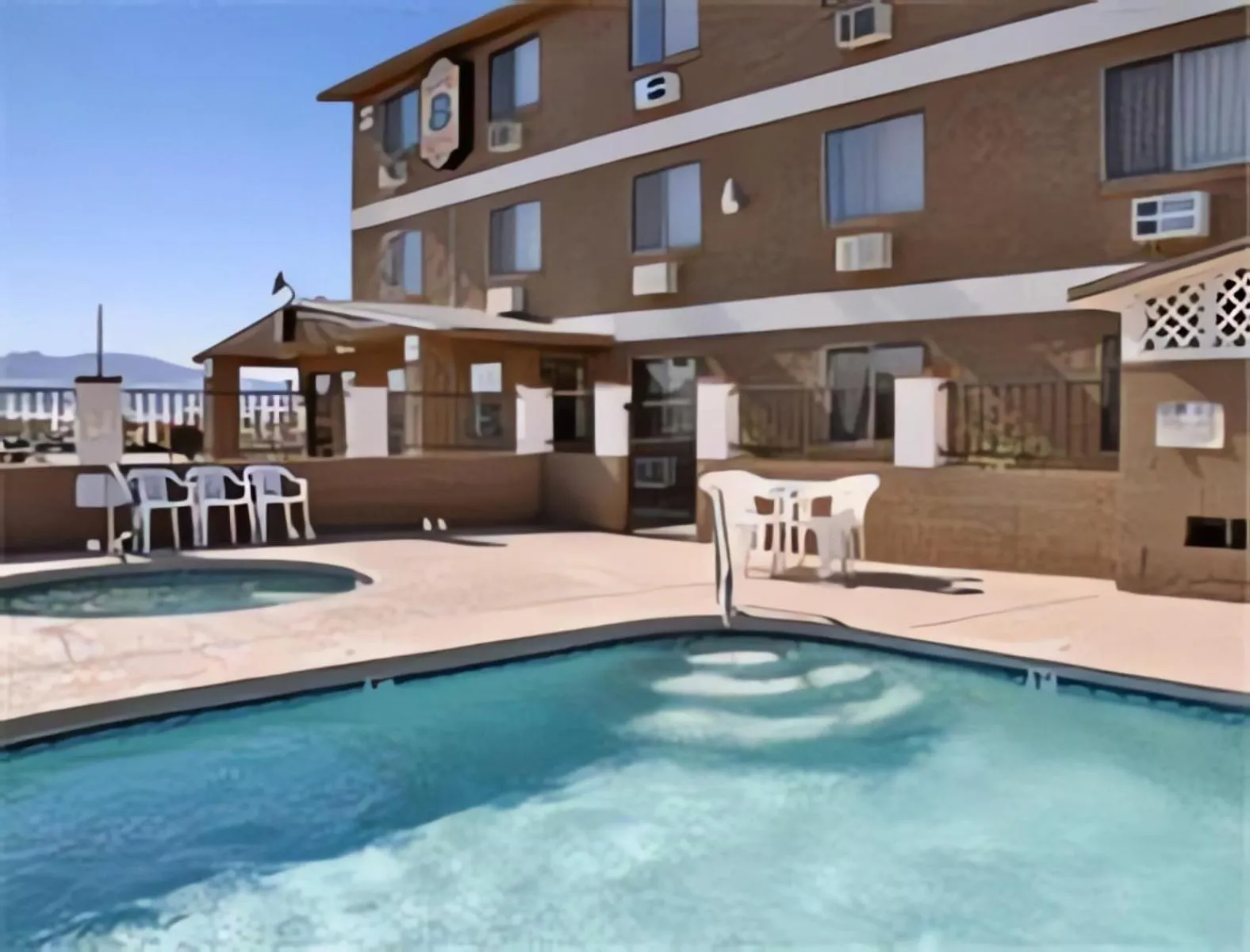 Swimming pool in Super 8 by Wyndham Lake Havasu City