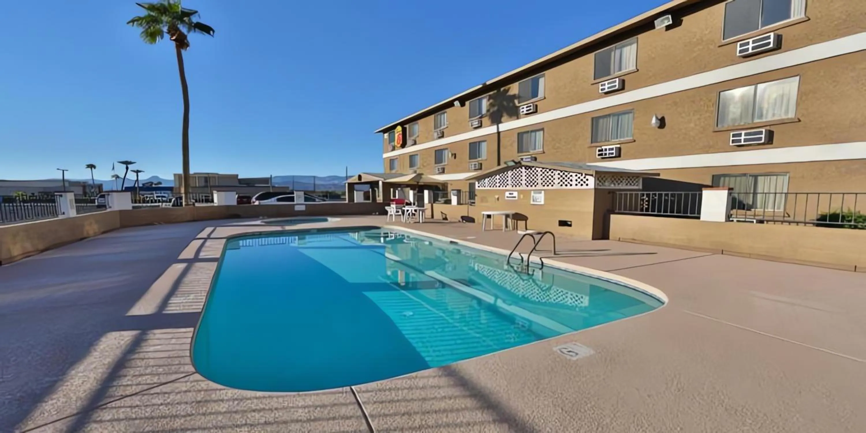 Swimming pool in Super 8 by Wyndham Lake Havasu City