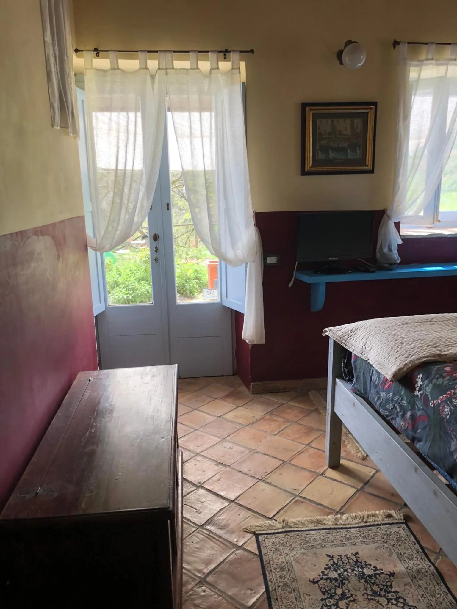 Photo of the whole room, Bed in L'antico Molino