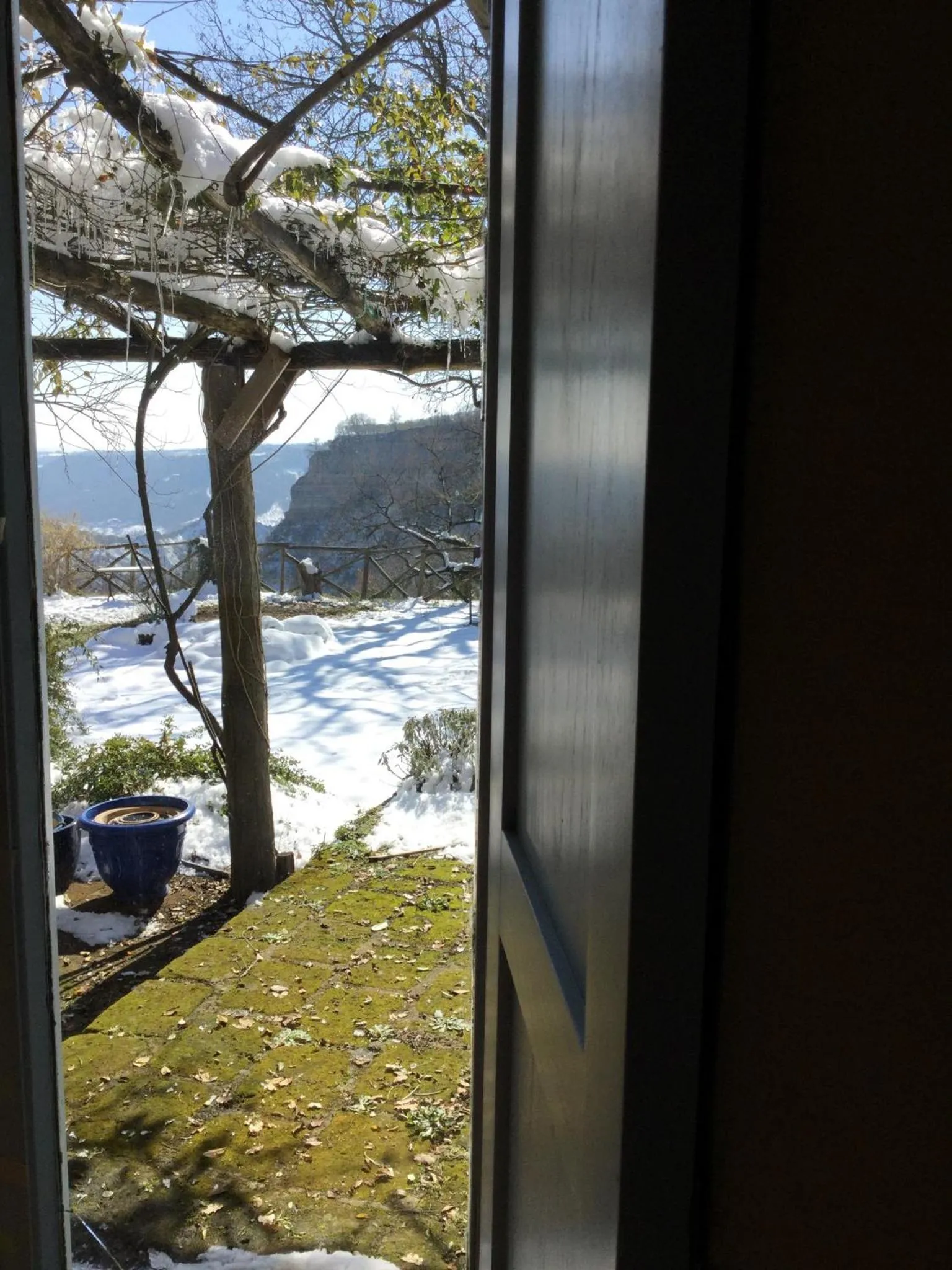 View (from property/room) in L'antico Molino