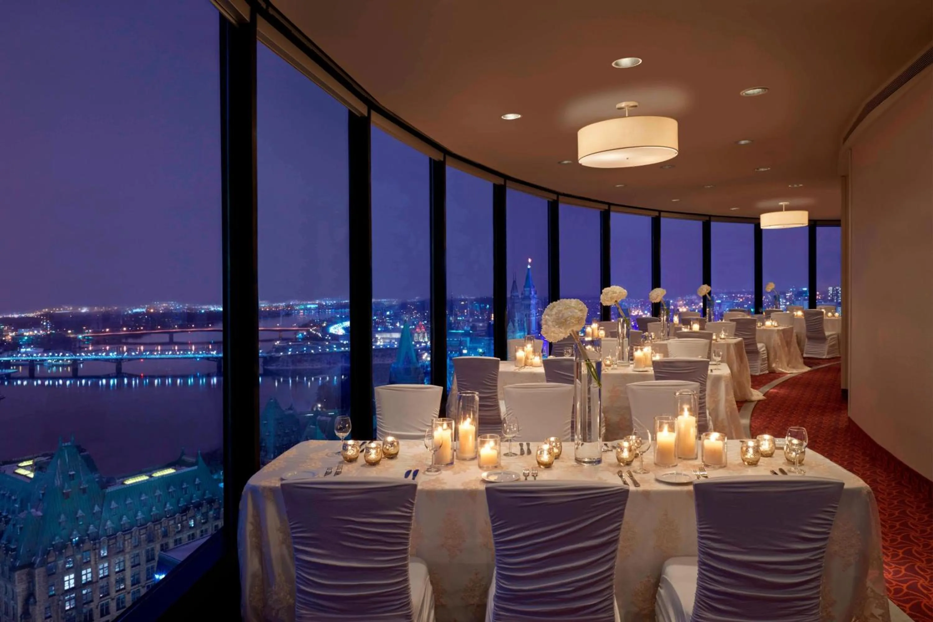 Lobby or reception in Ottawa Marriott Hotel
