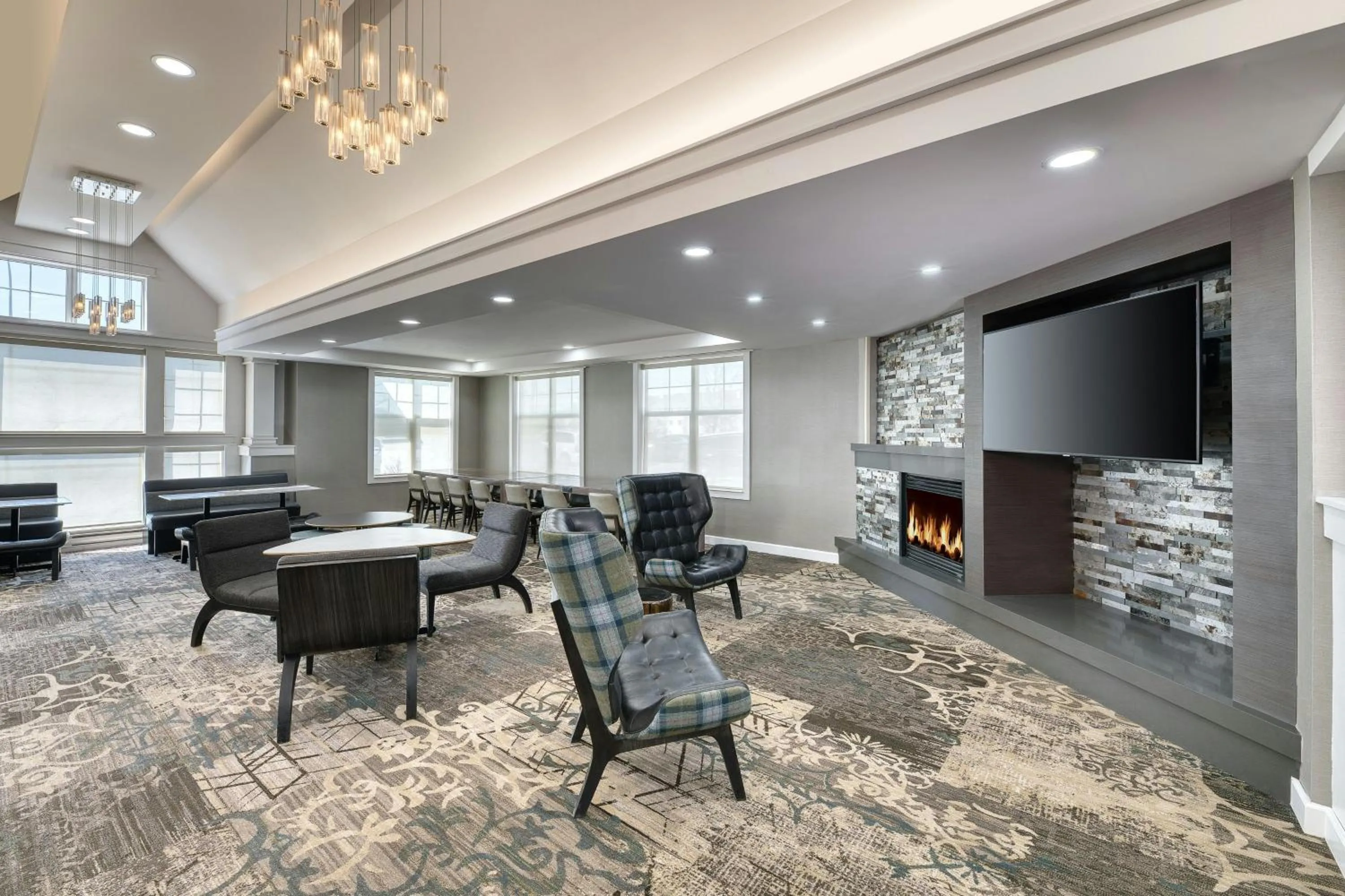 Lounge or bar in Residence Inn by Marriott Whitby