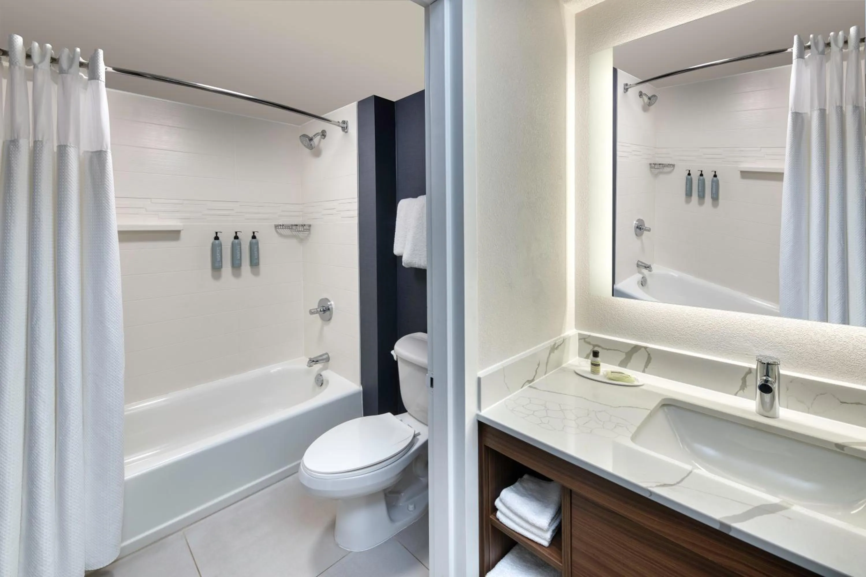 Toilet in Residence Inn by Marriott Whitby