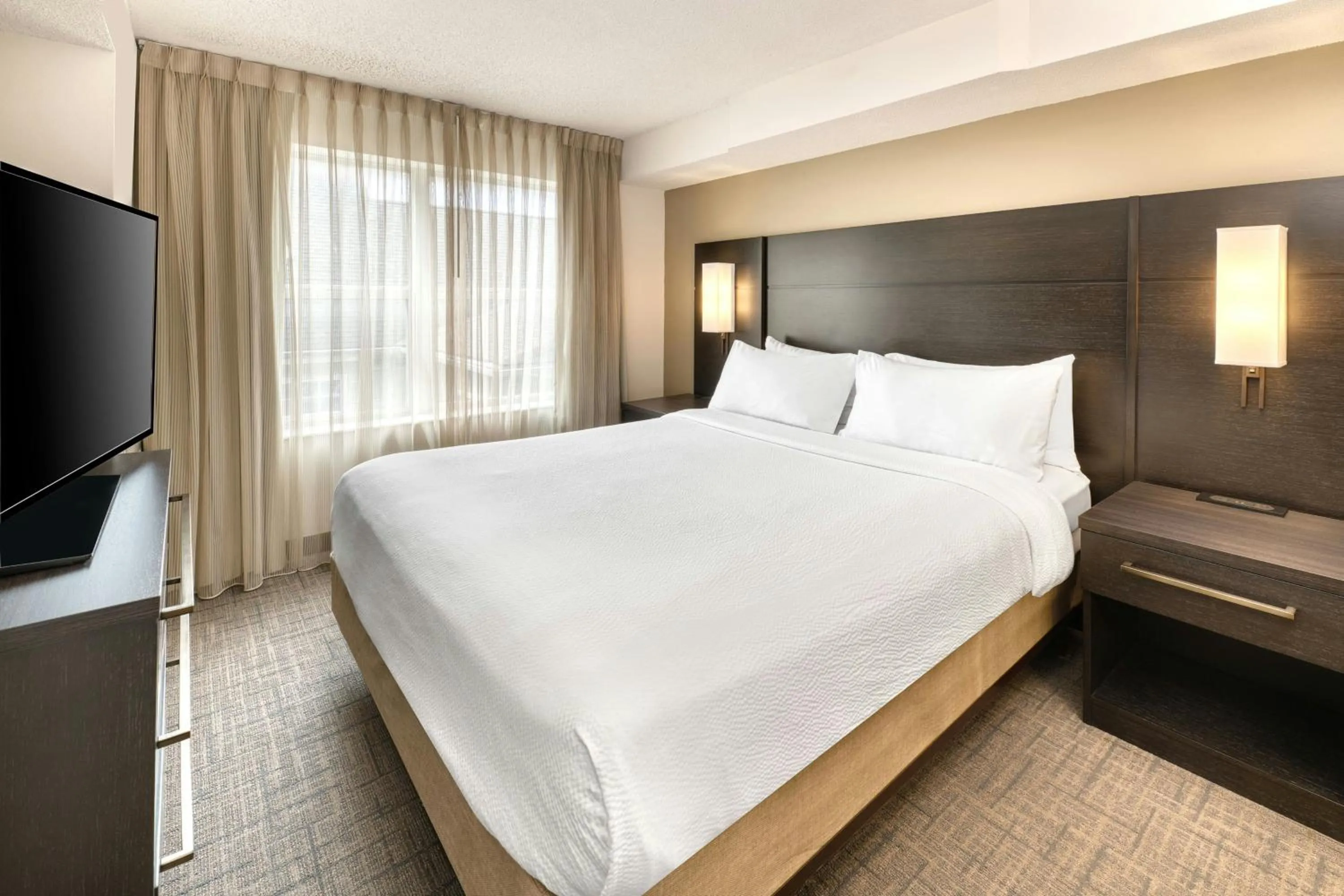 Bedroom, Bed in Residence Inn by Marriott Whitby