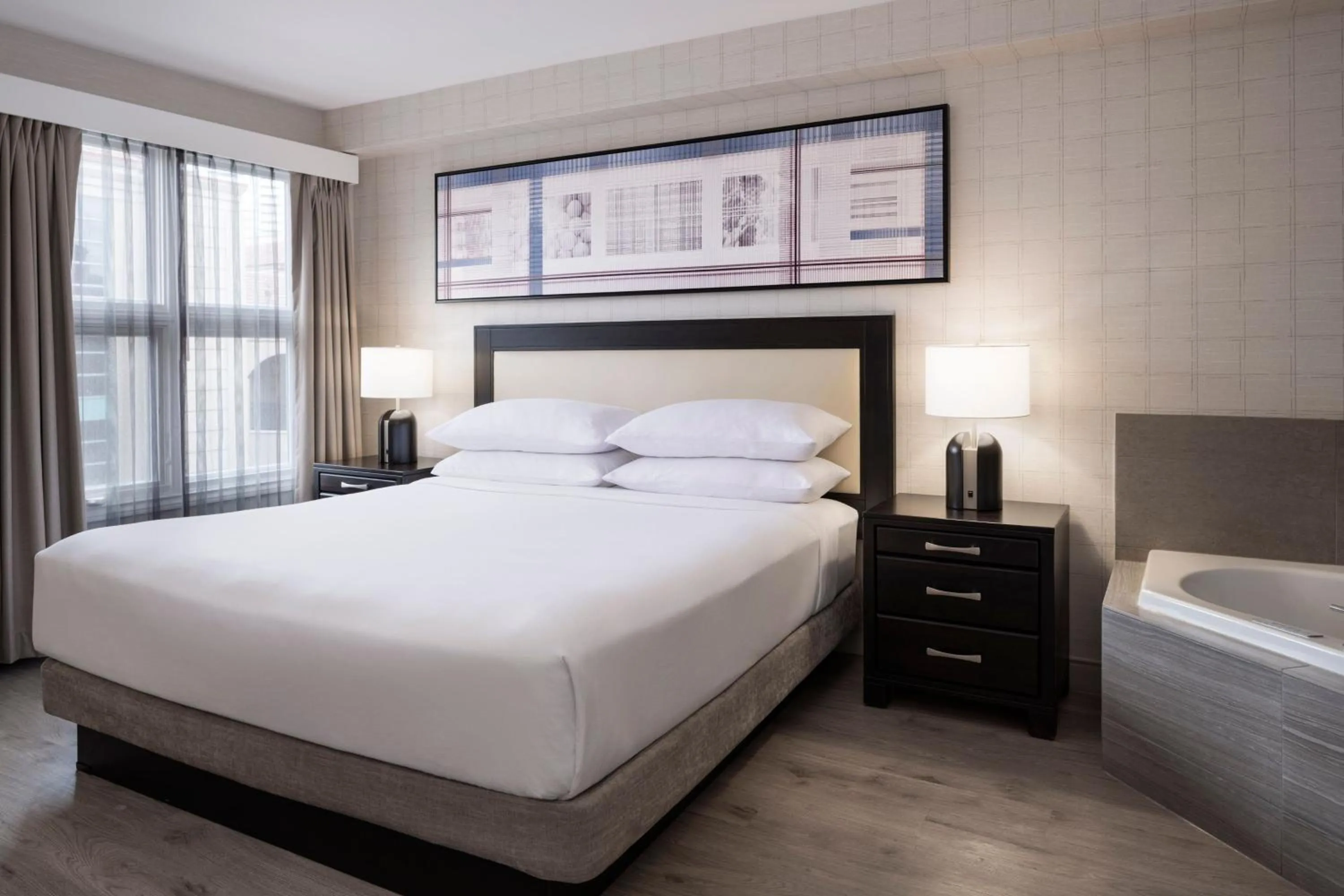 Bedroom, Bed in Delta Hotels by Marriott Grand Okanagan Resort