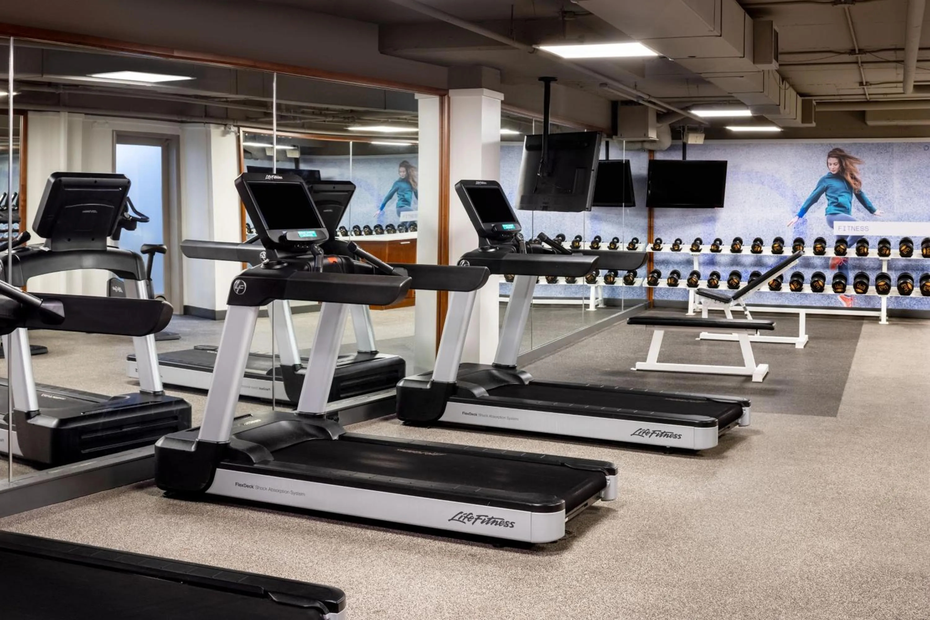Fitness centre/facilities in Delta Hotels by Marriott Grand Okanagan Resort