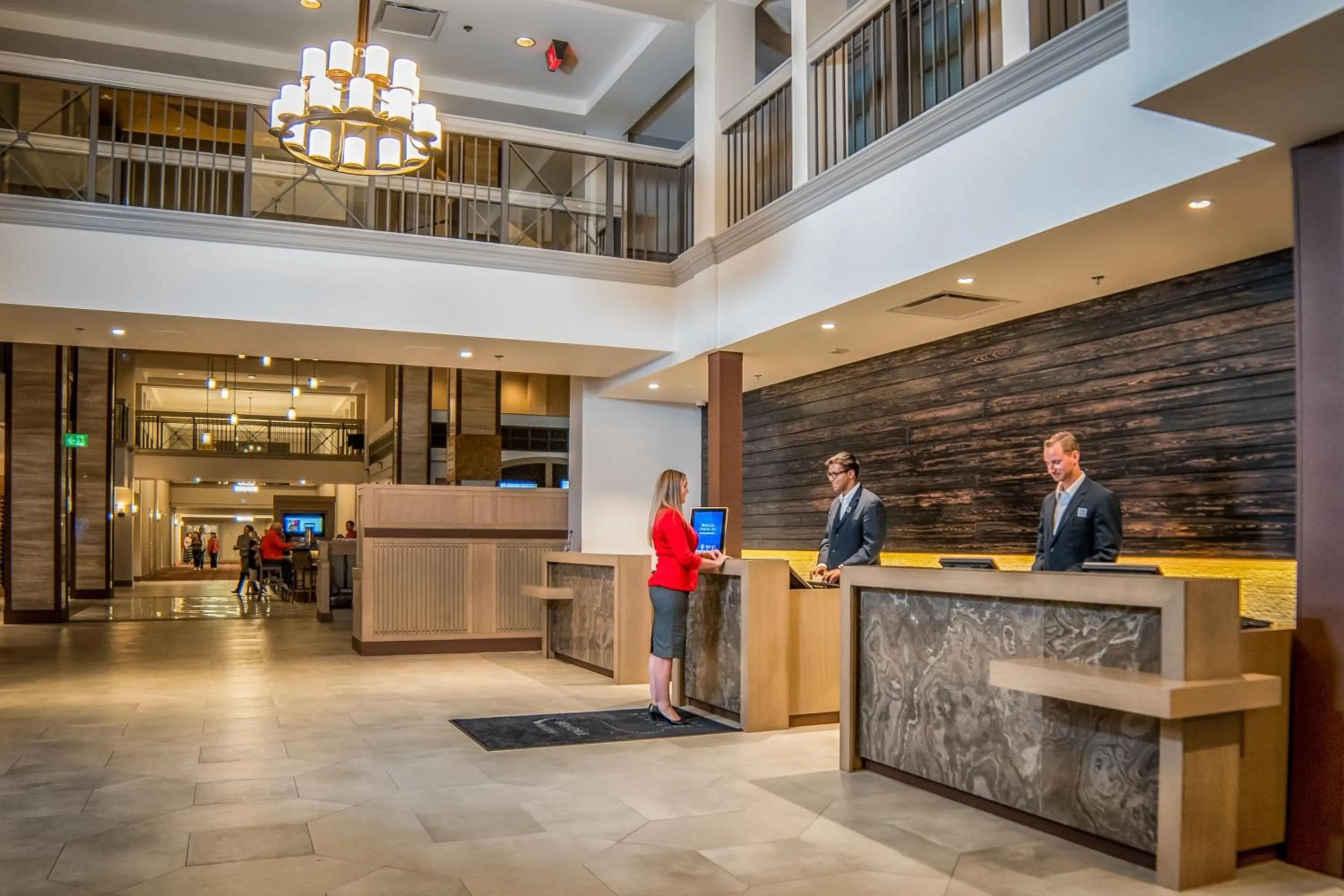 Lobby or reception in Delta Hotels by Marriott Grand Okanagan Resort