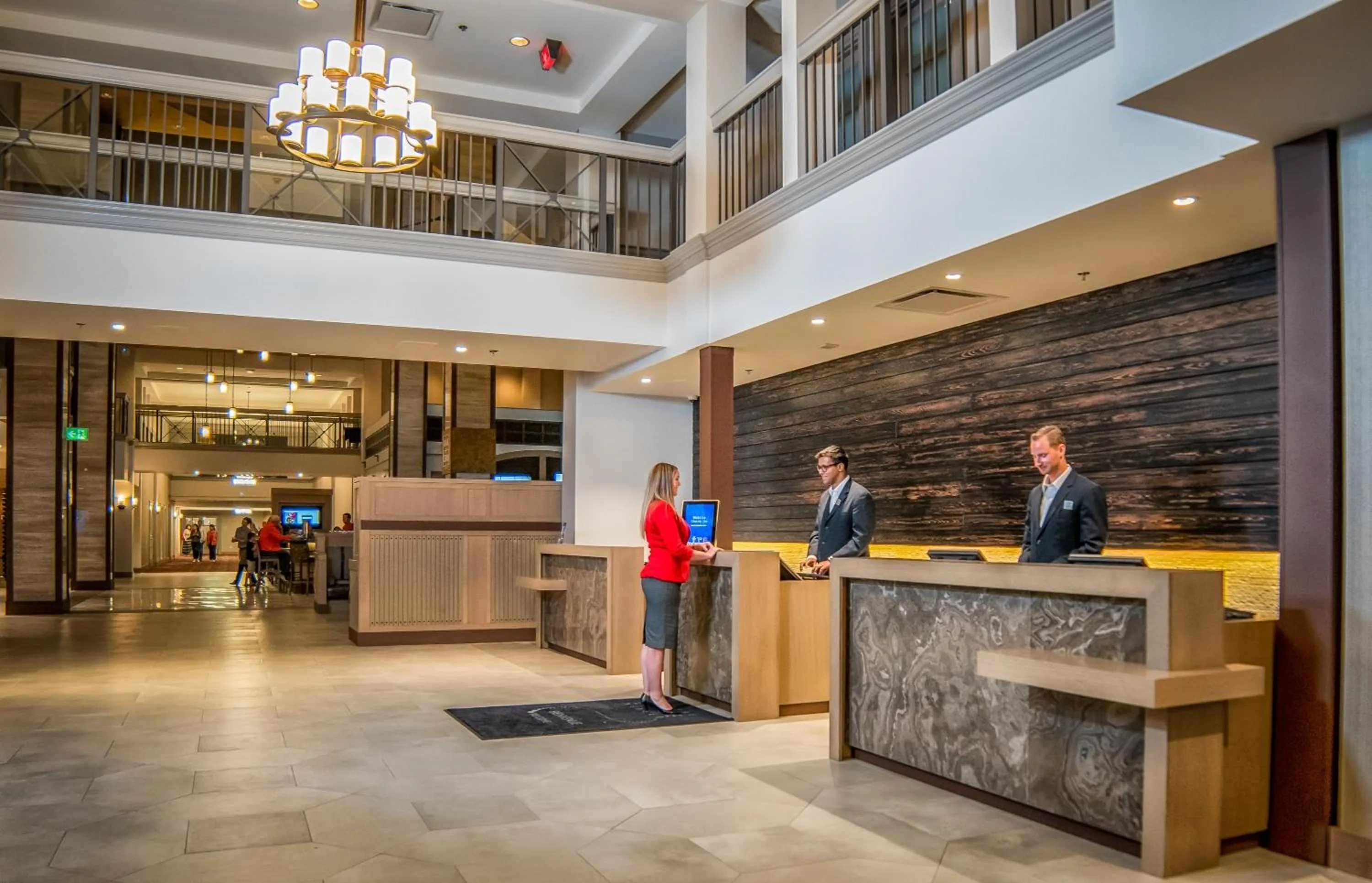 Lobby or reception in Delta Hotels by Marriott Grand Okanagan Resort
