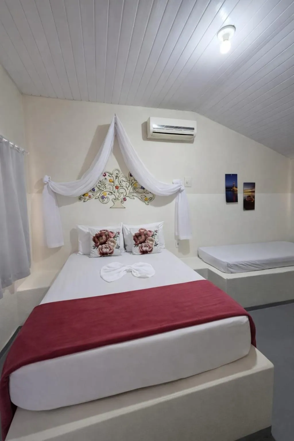 Bed in Pousada Dois Rios