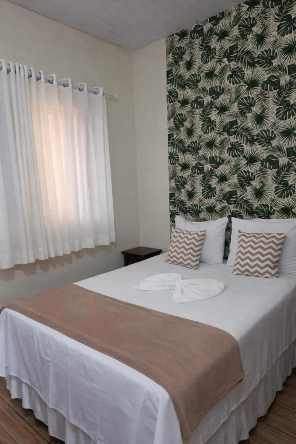 Bed in Pousada Dois Rios