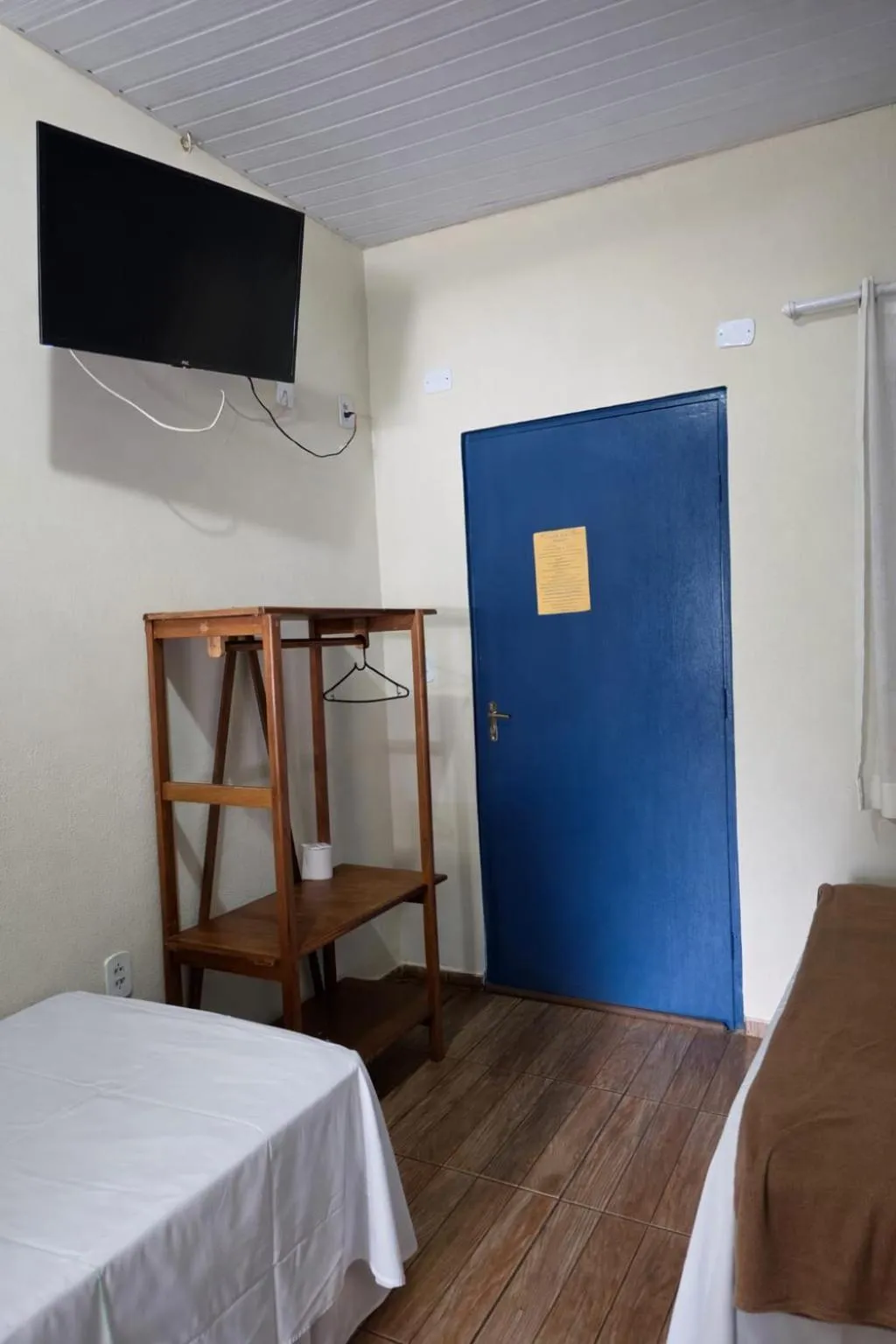 Bed in Pousada Dois Rios