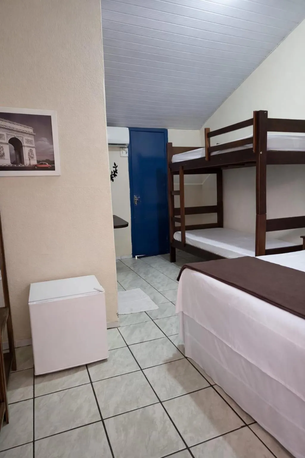 Bed in Pousada Dois Rios