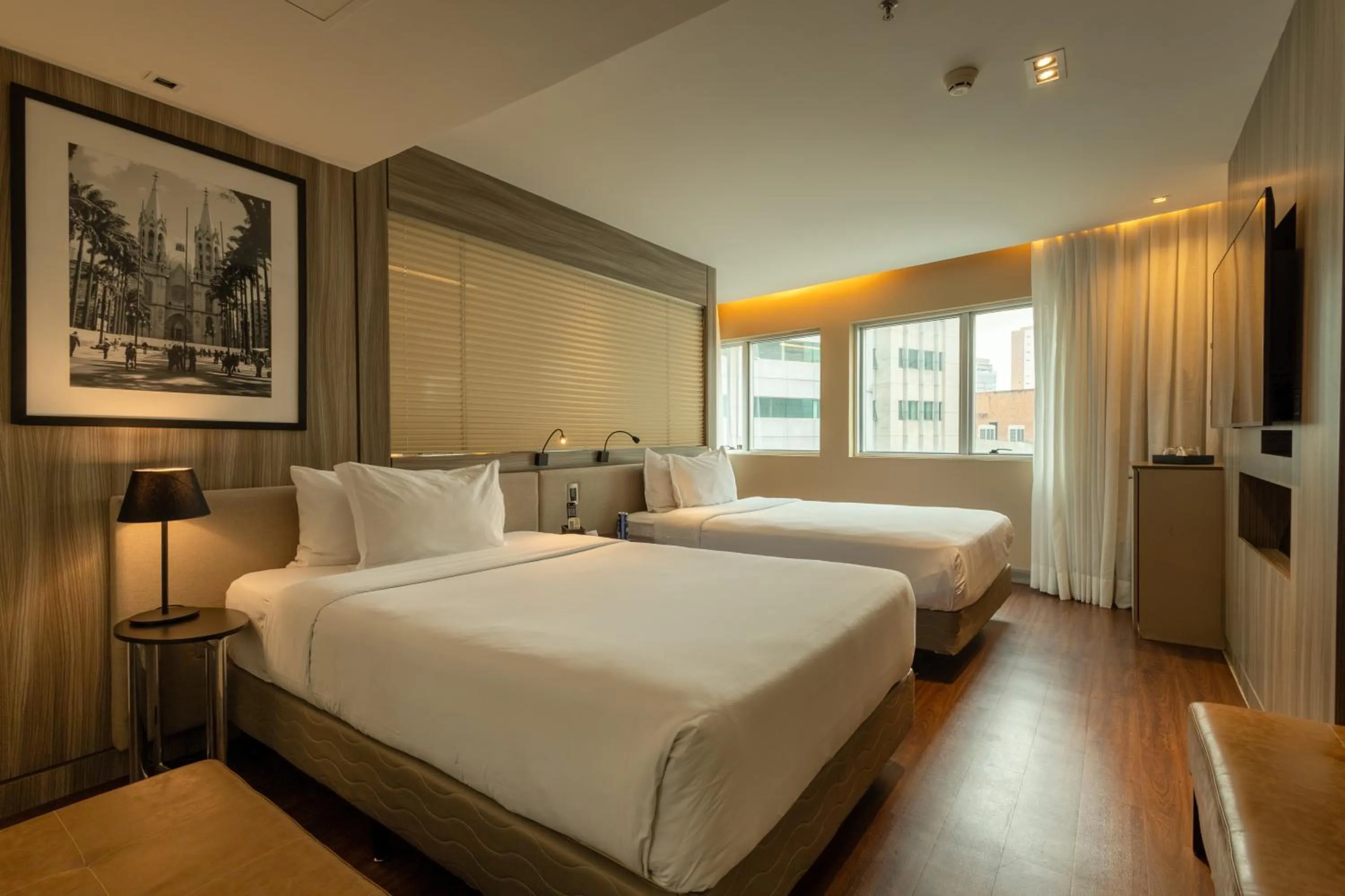 Bed in Radisson Vila Olimpia Sao Paulo