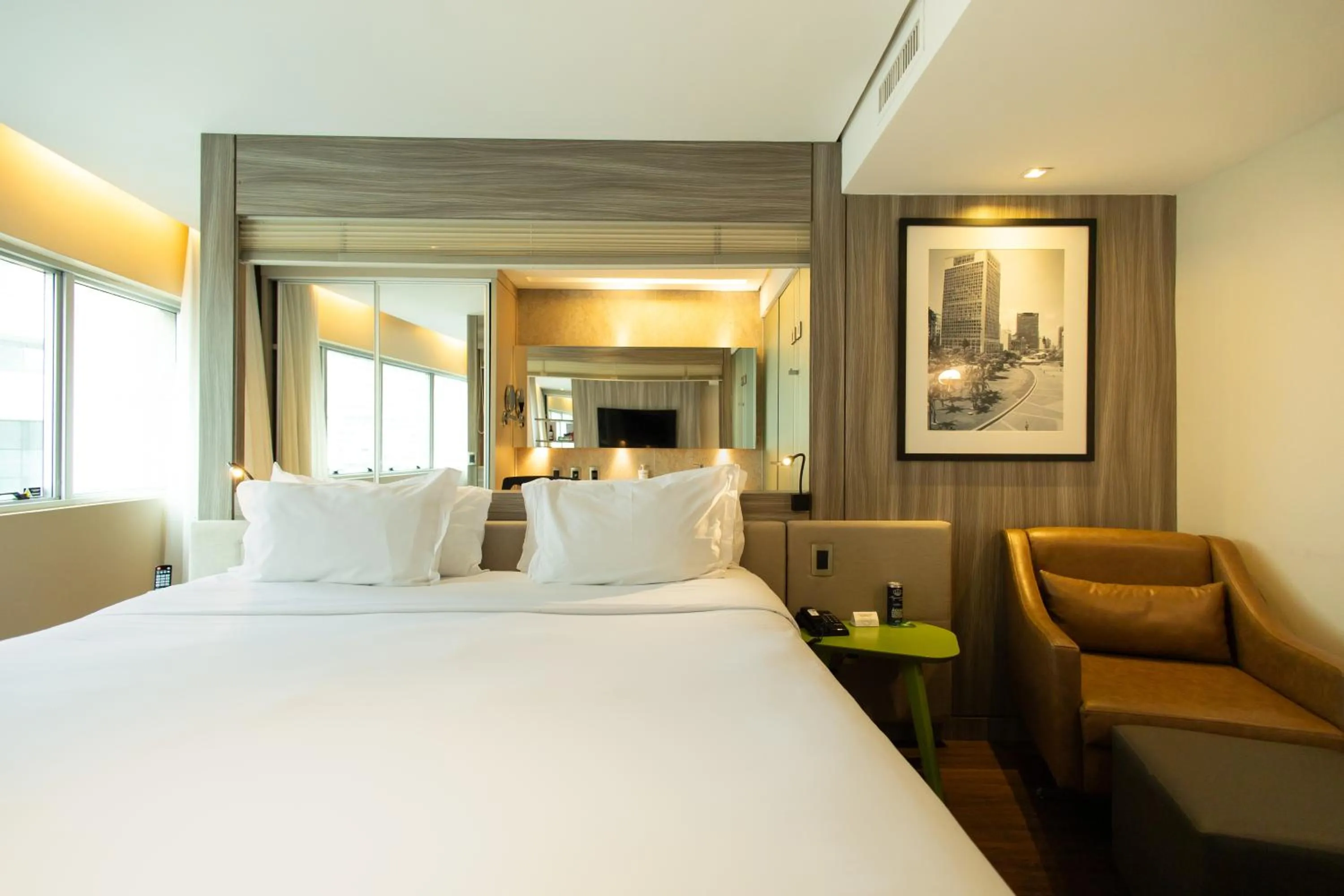 Bed in Radisson Vila Olimpia Sao Paulo