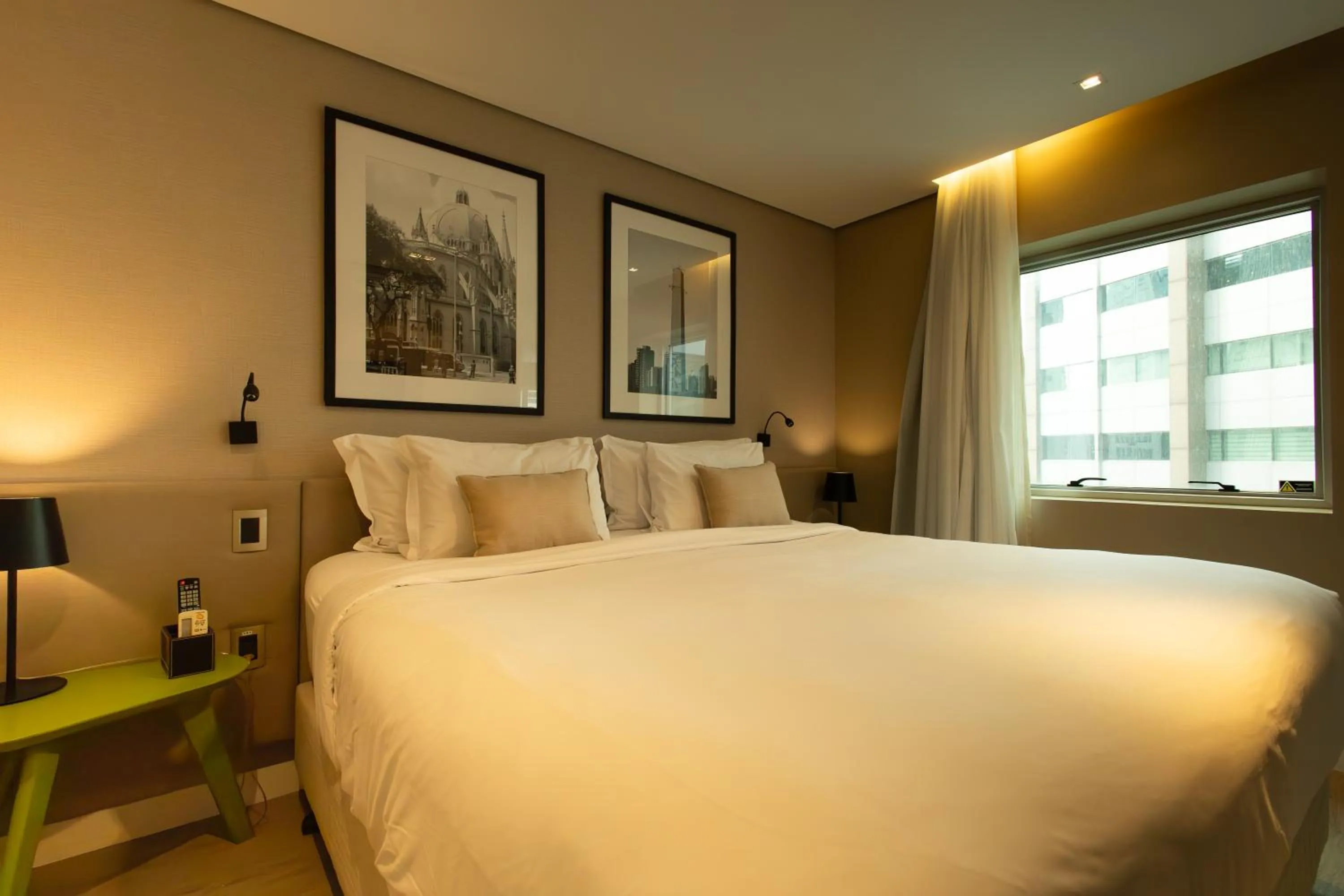 Bed in Radisson Vila Olimpia Sao Paulo