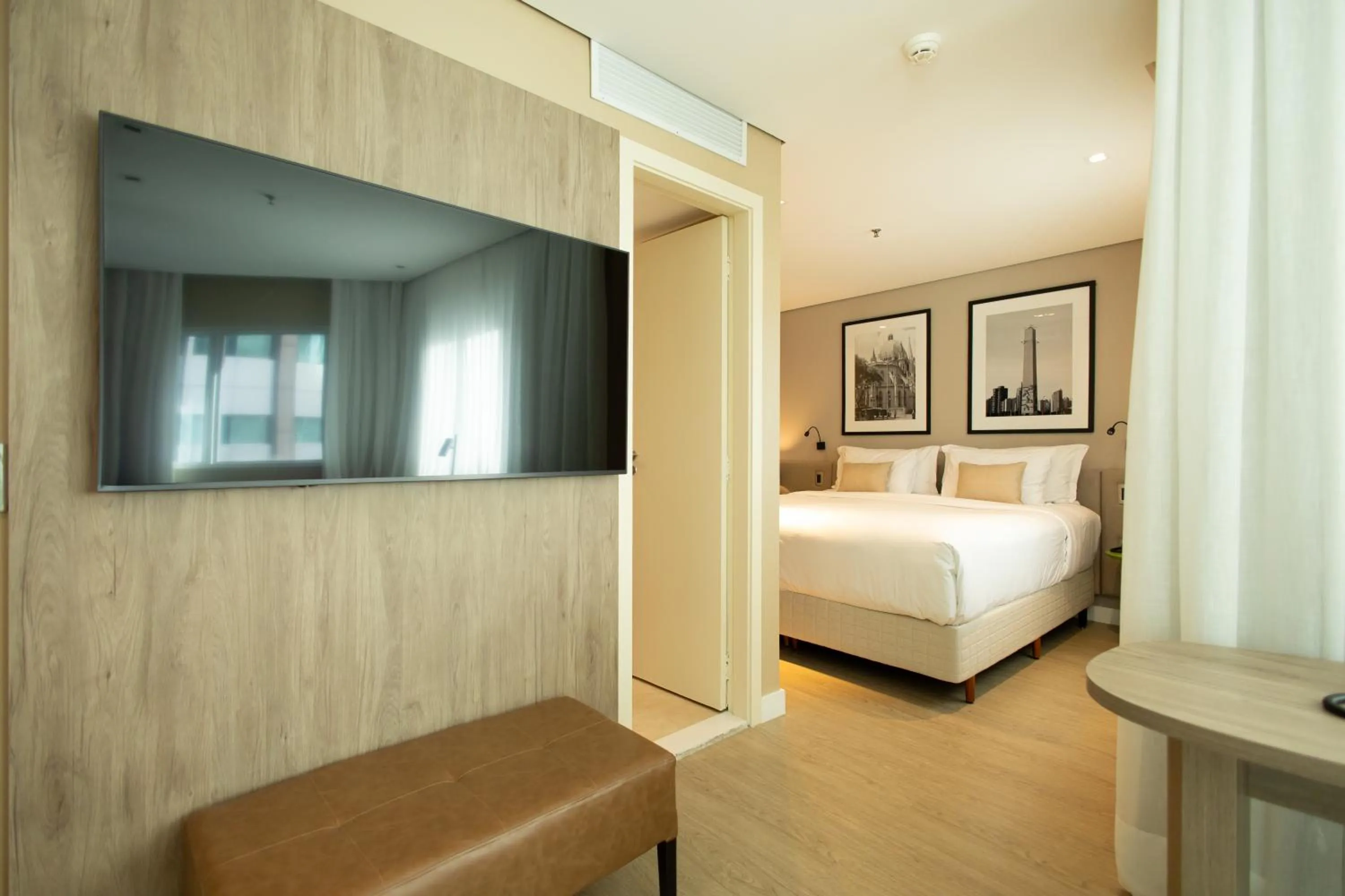 Bed in Radisson Vila Olimpia Sao Paulo