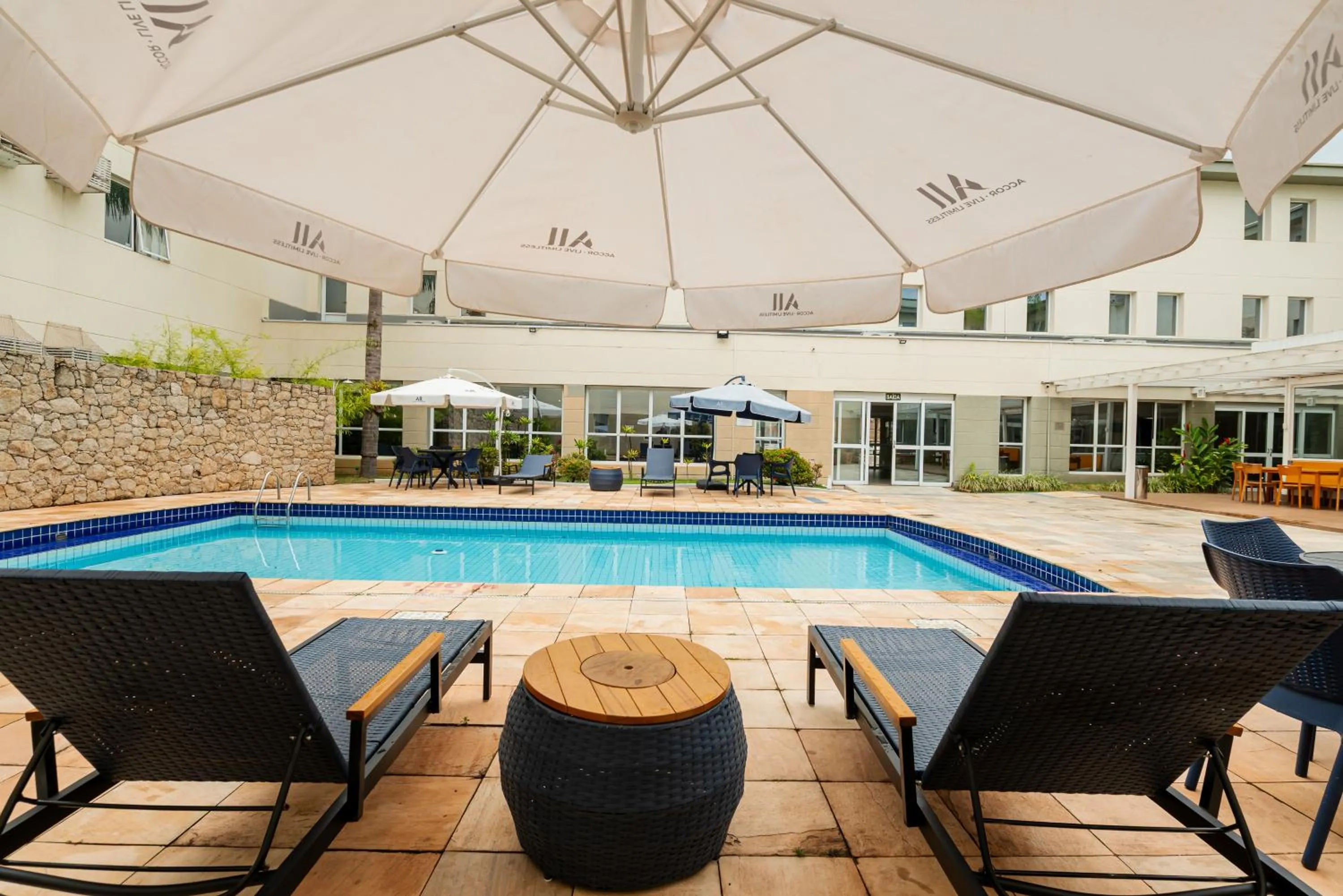Swimming pool in Ibis Styles Campinas Alphaville