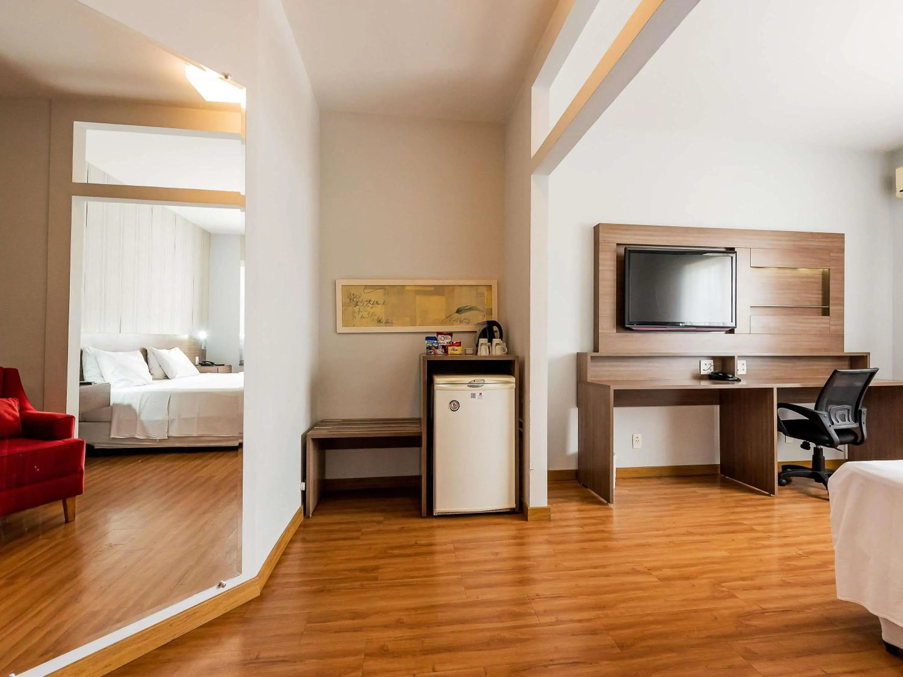 Bedroom, Bed in Ibis Styles Campinas Alphaville