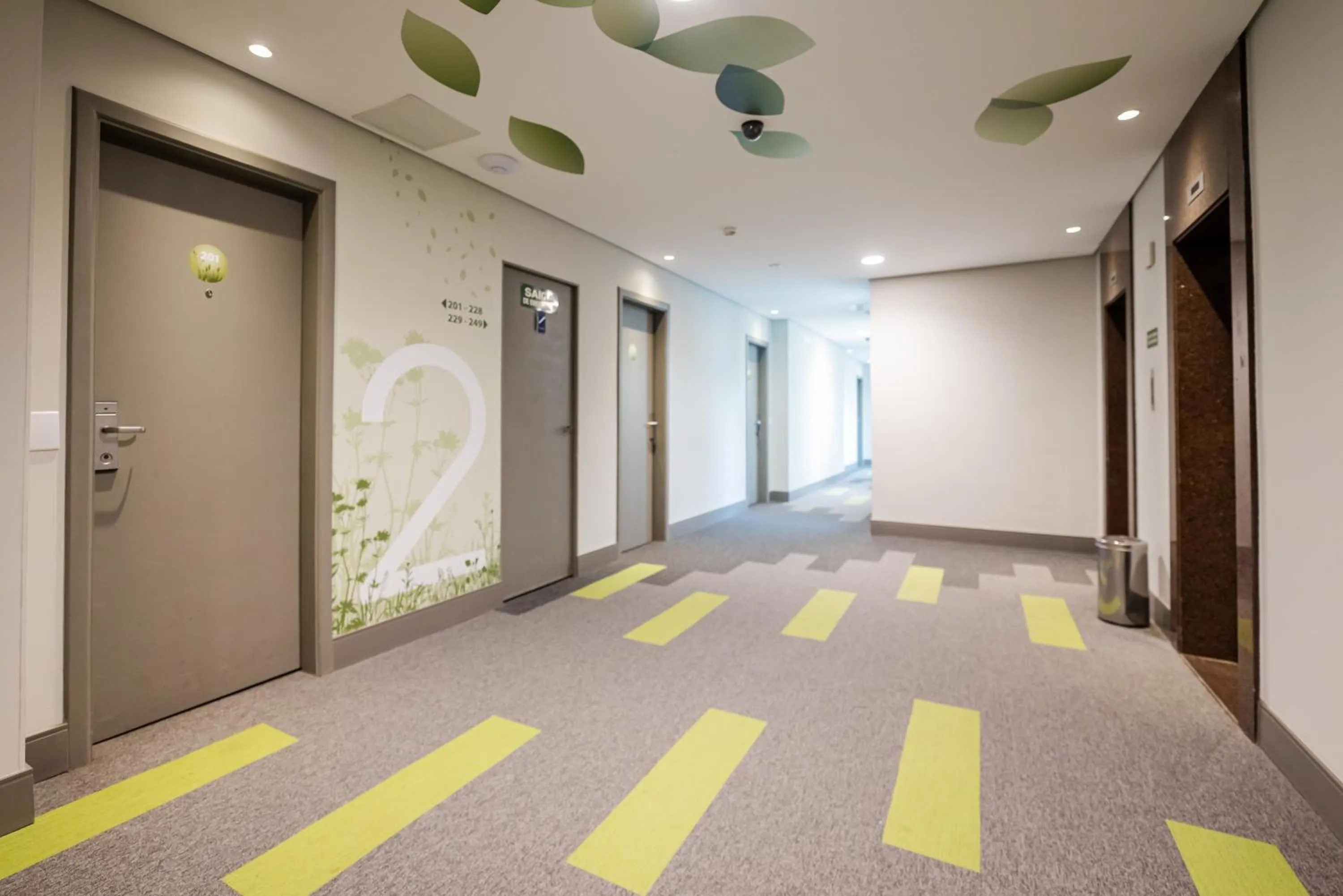 Floor plan in Ibis Styles Campinas Alphaville