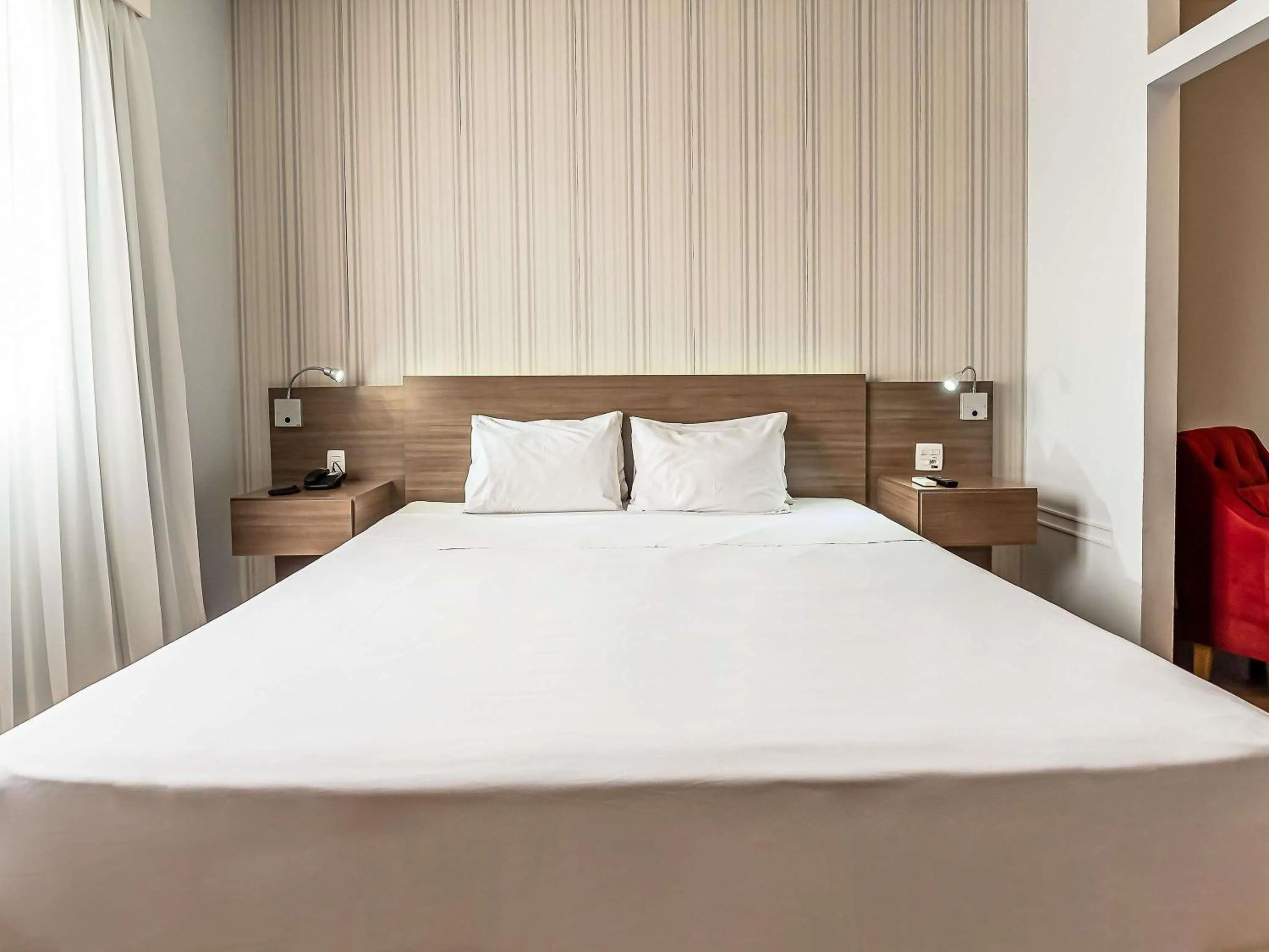 Bedroom, Bed in Ibis Styles Campinas Alphaville