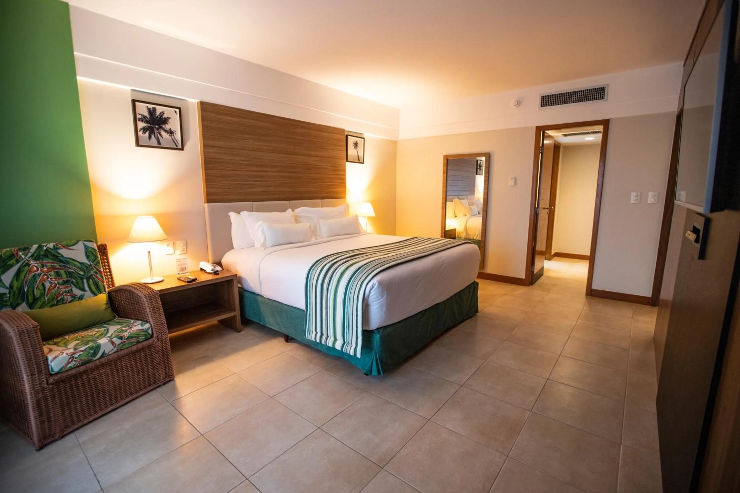 Bed in Vidam Hotel Aracaju - Transamerica Collection