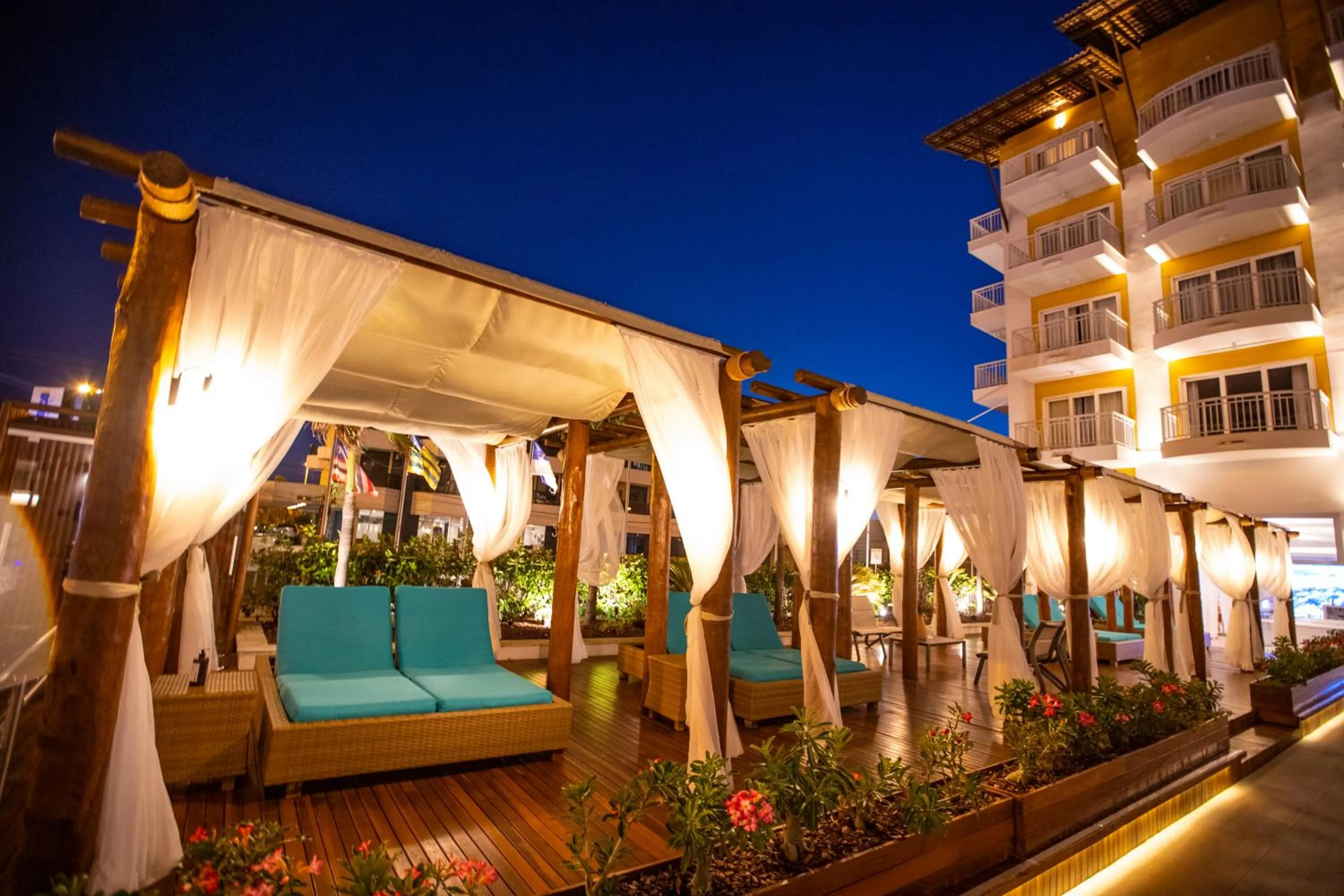 Patio in Vidam Hotel Aracaju - Transamerica Collection