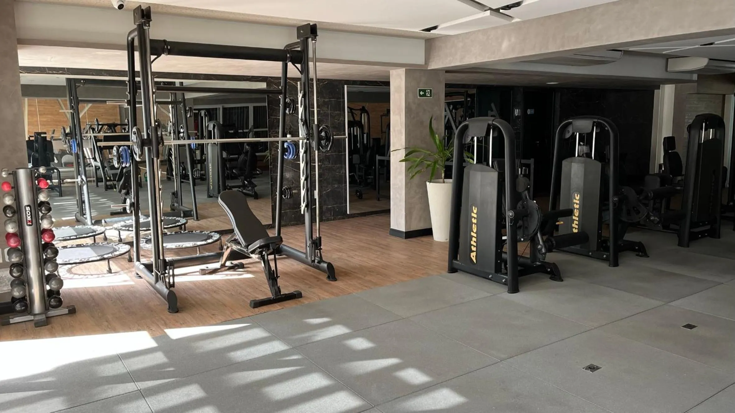 Fitness centre/facilities in Vidam Hotel Aracaju - Transamerica Collection