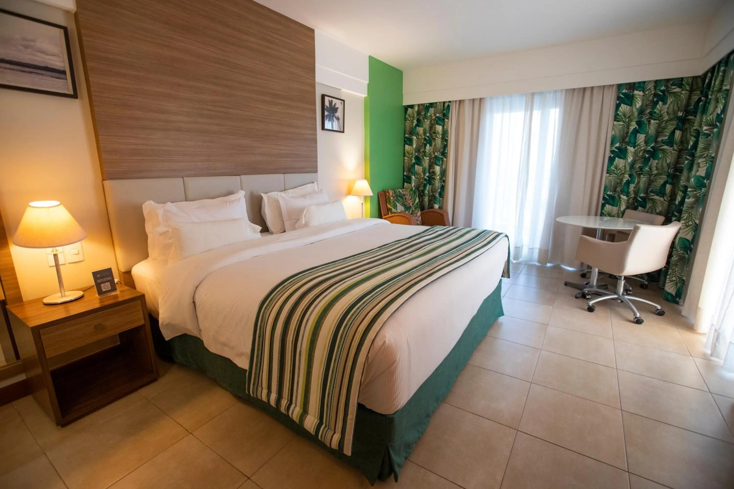 Bed in Vidam Hotel Aracaju - Transamerica Collection