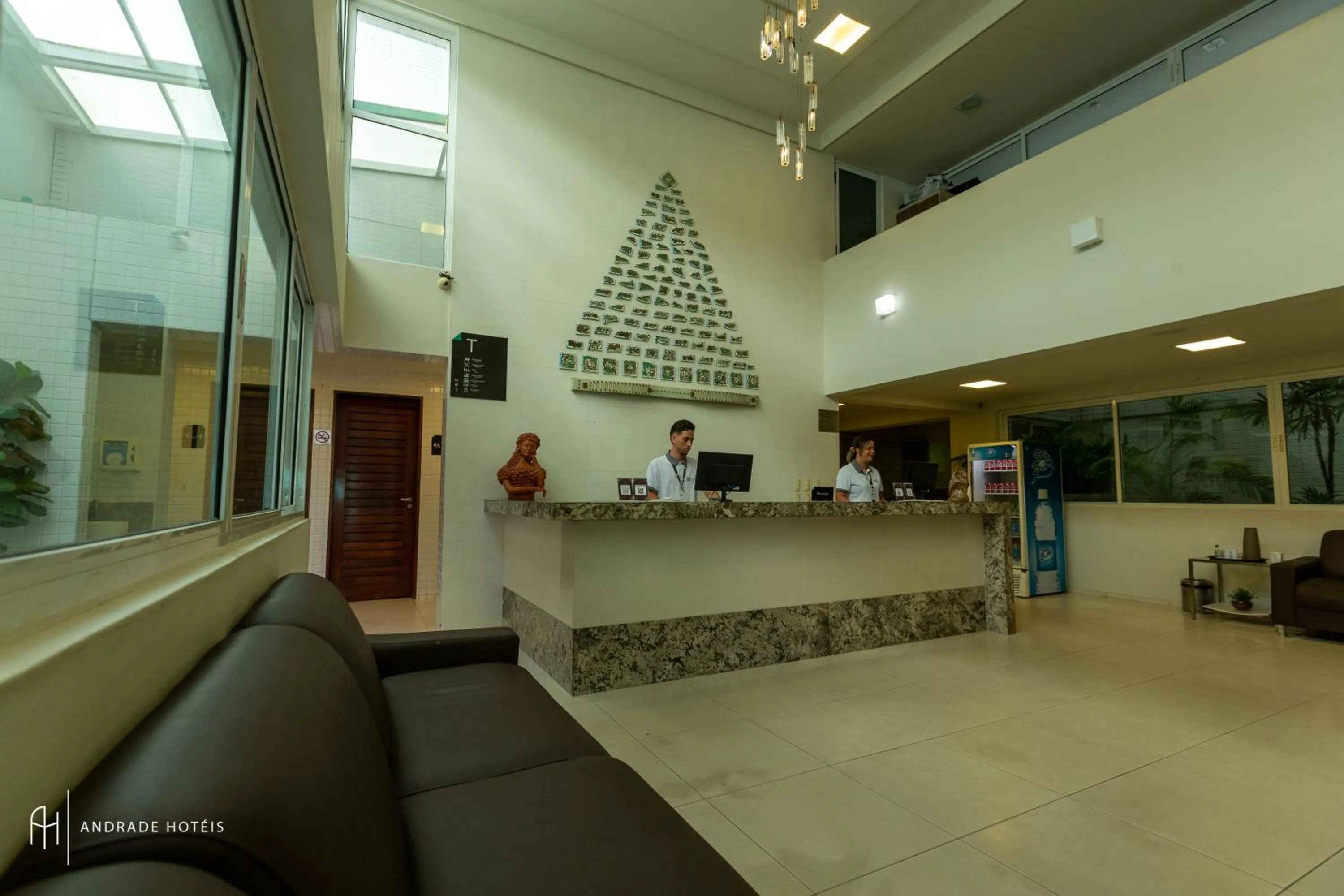 Lobby or reception in Rede Andrade Solmar
