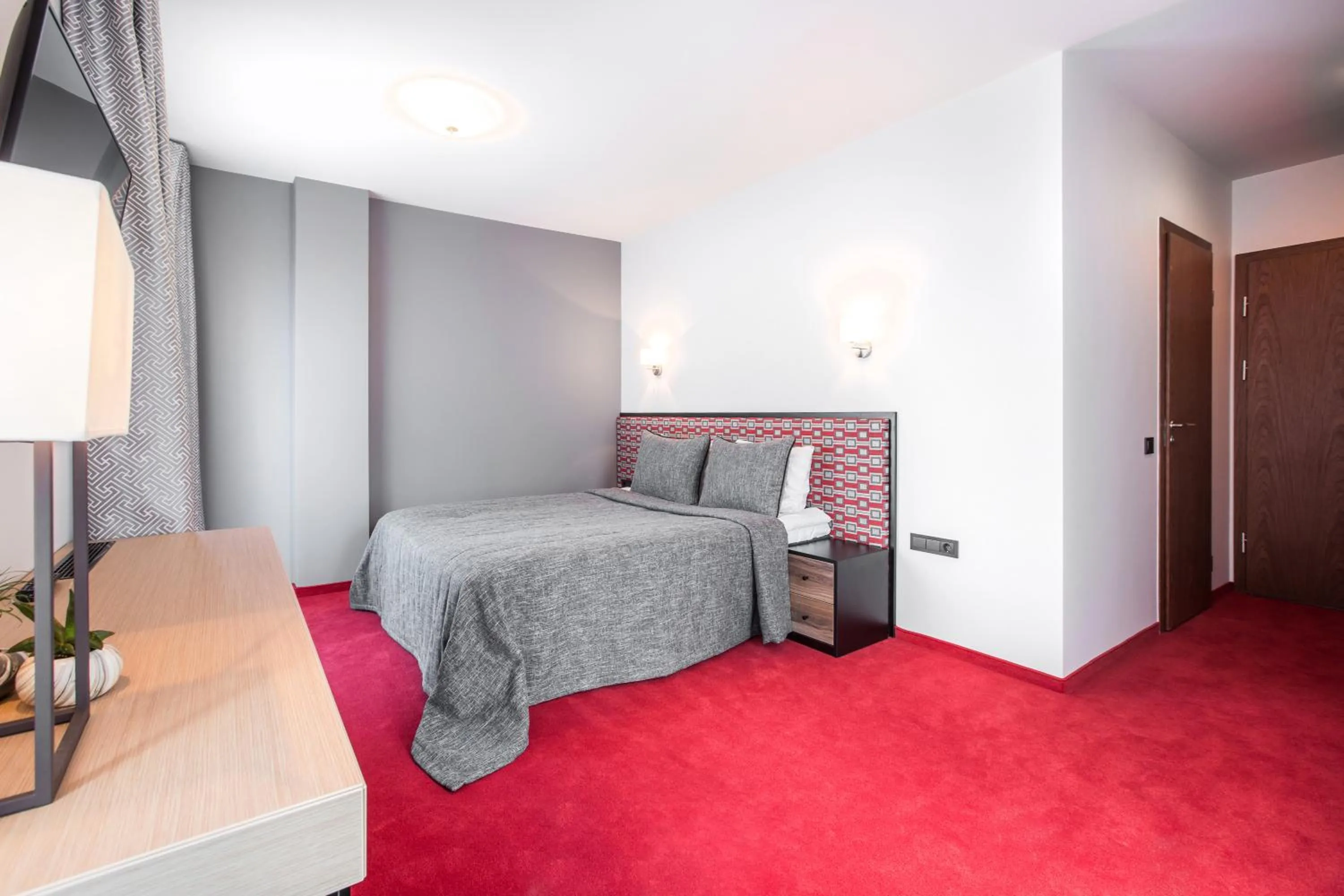 Bed in Viešbutis Simpatija