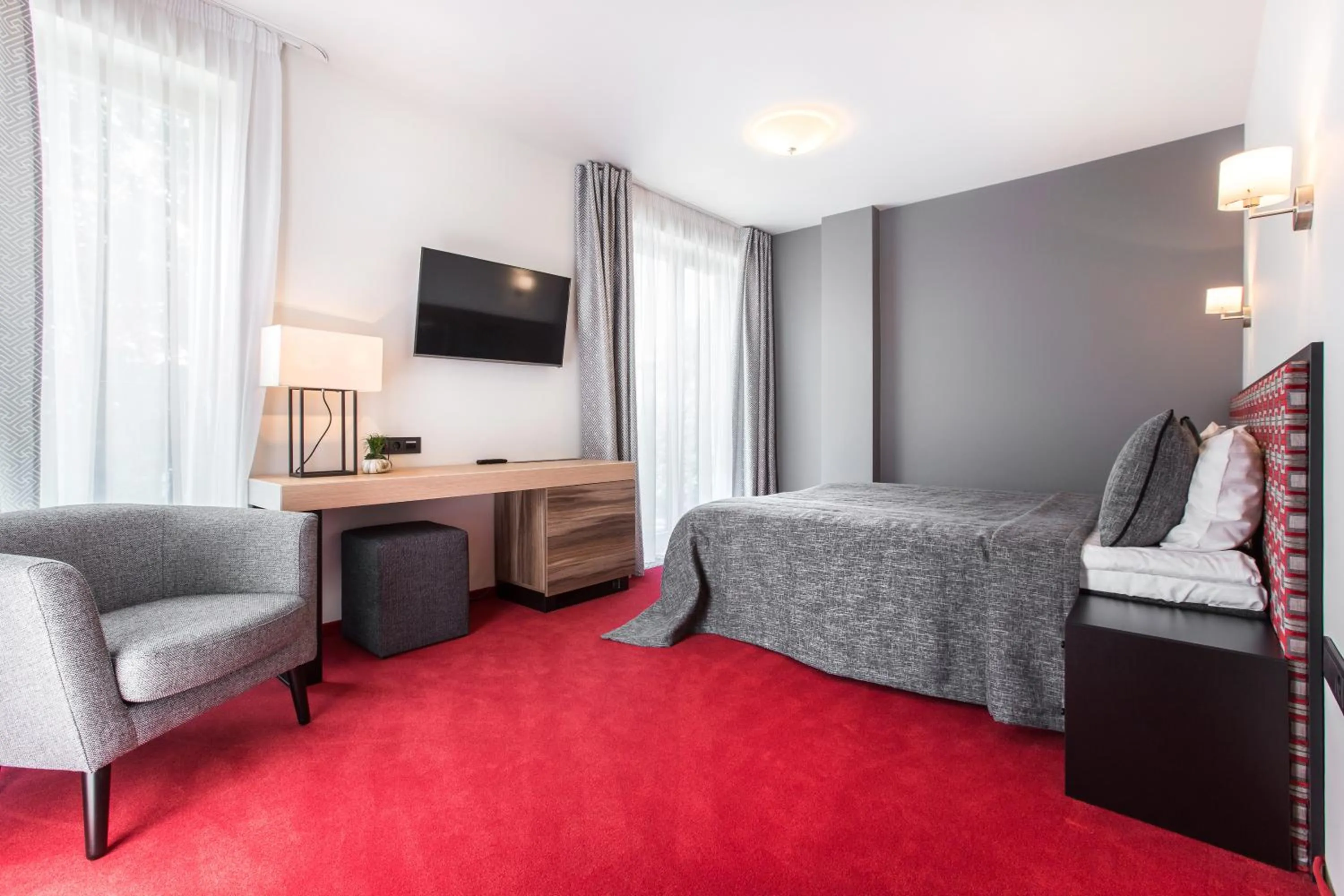 Bed in Viešbutis Simpatija