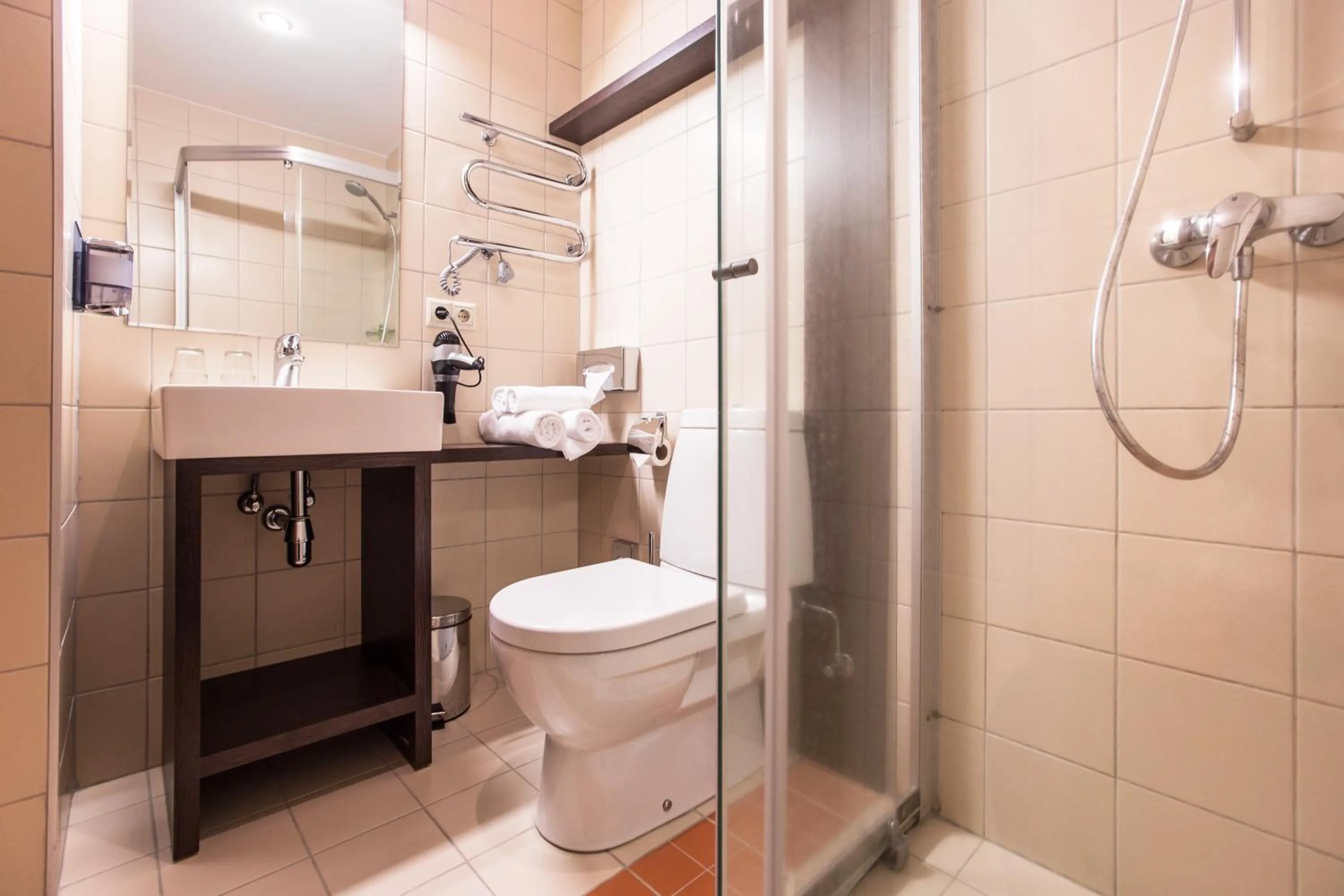 Bathroom in Viešbutis Simpatija