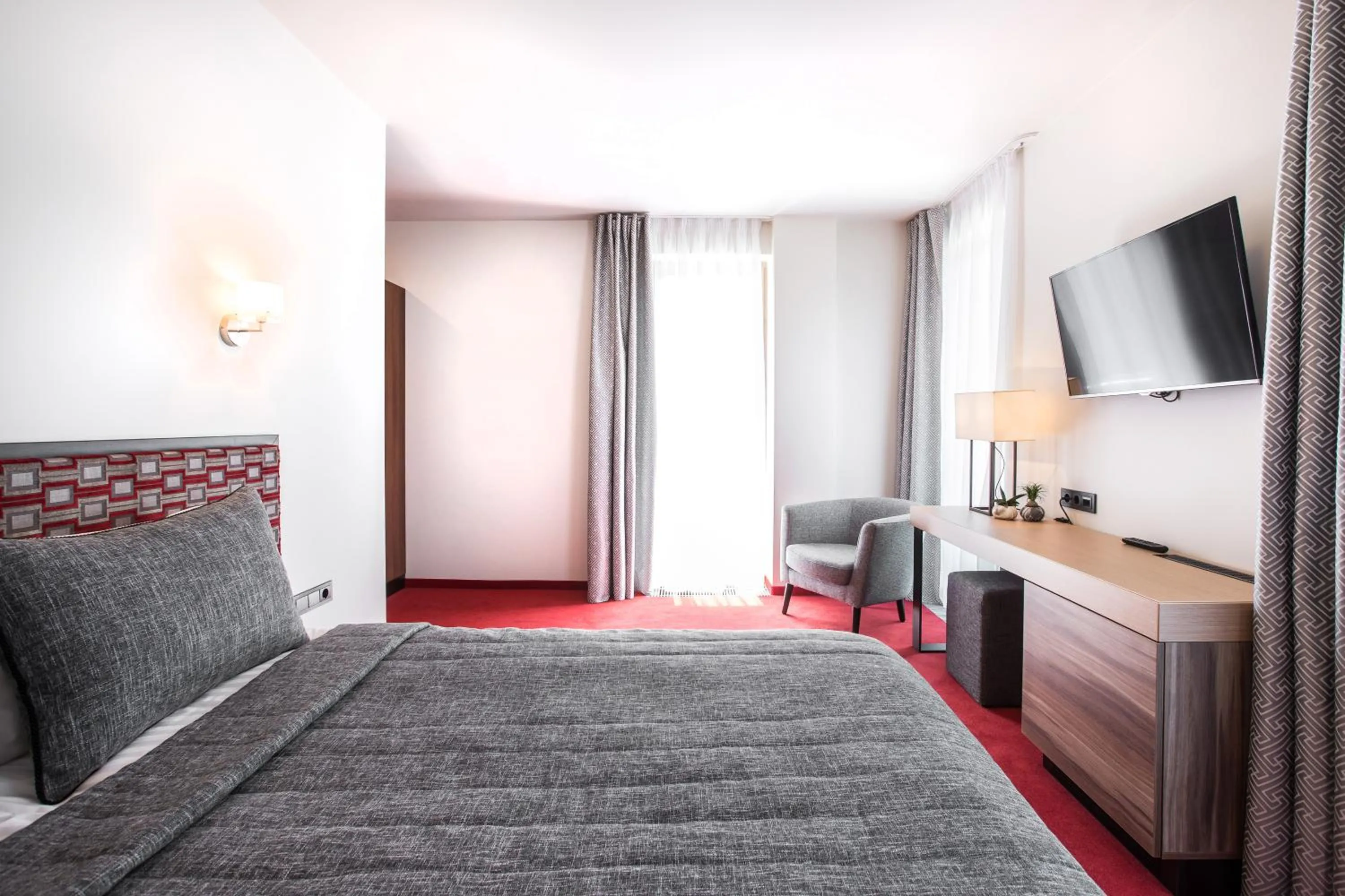 Bed in Viešbutis Simpatija