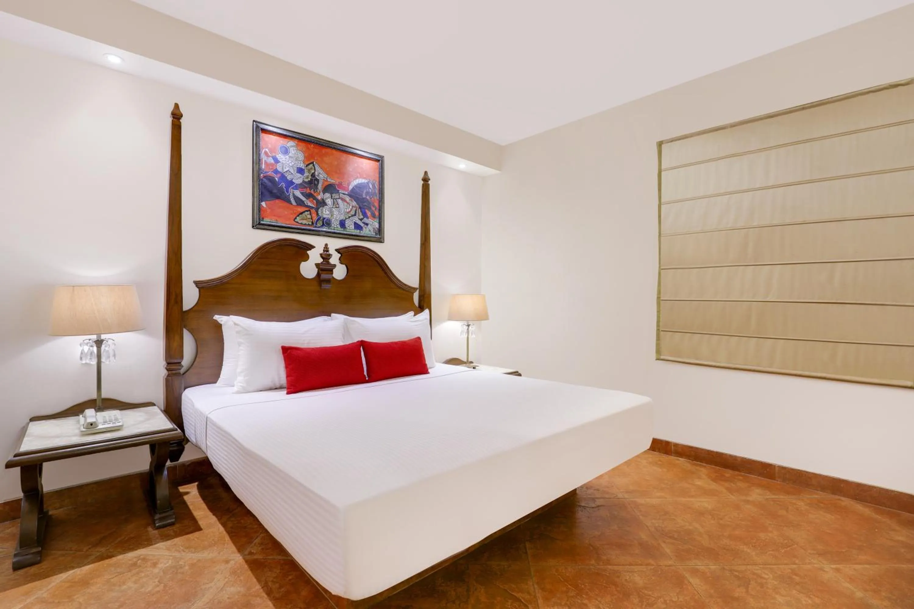 Bedroom, Bed in Lemon Tree Amarante Beach Resort, Goa